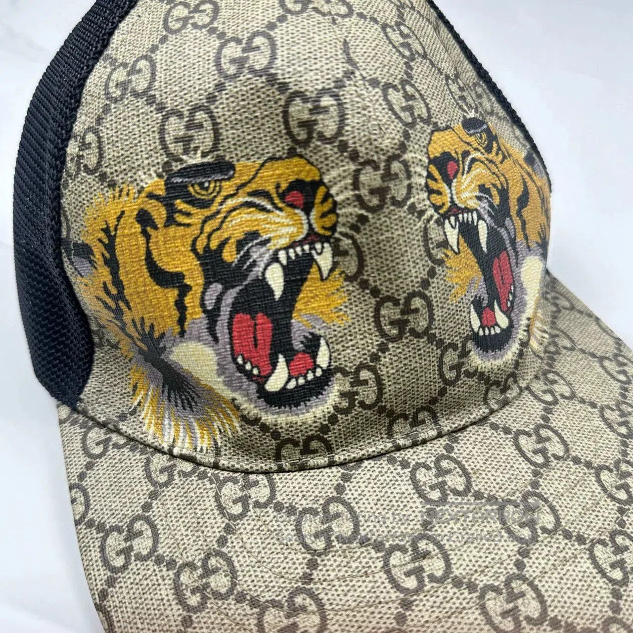Gucci gucci tiger logo snapback baseball cap. Size ONE SIZE - 3 Thumbnail