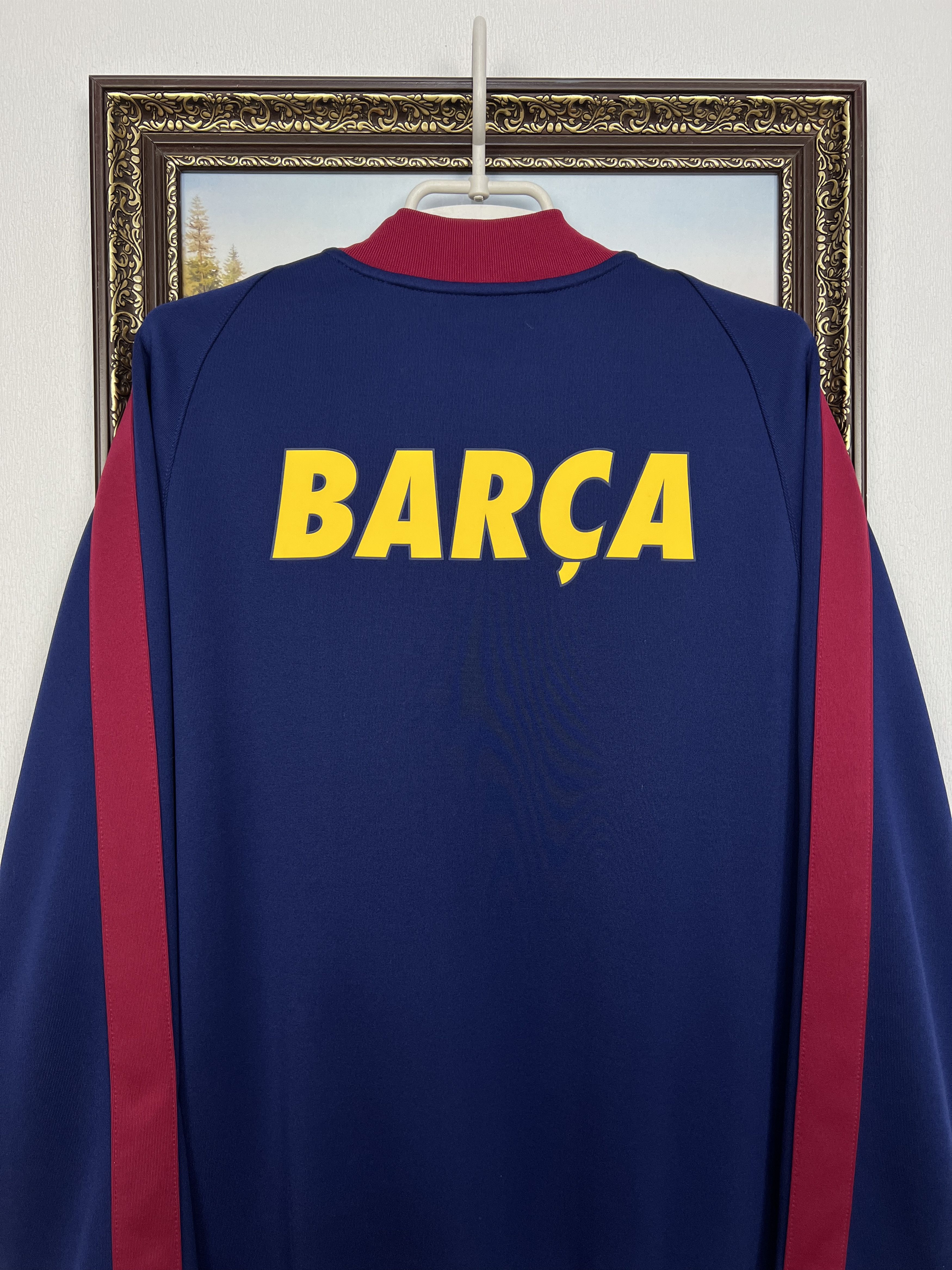 Nike Barcelona Football Jacket Soccer Track Top Rare Zip Hype Size US L / EU 52-54 / 3 - 10 Thumbnail