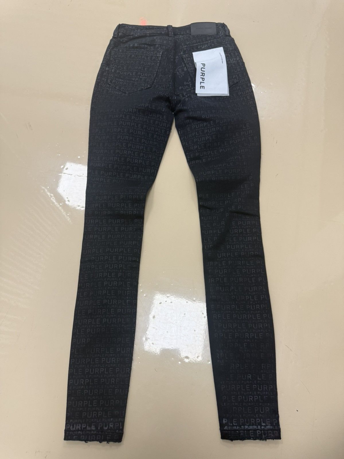 Other Purple Brand Sateen Black Jeans Size 26" / US 2 / IT 38 - 5 Thumbnail