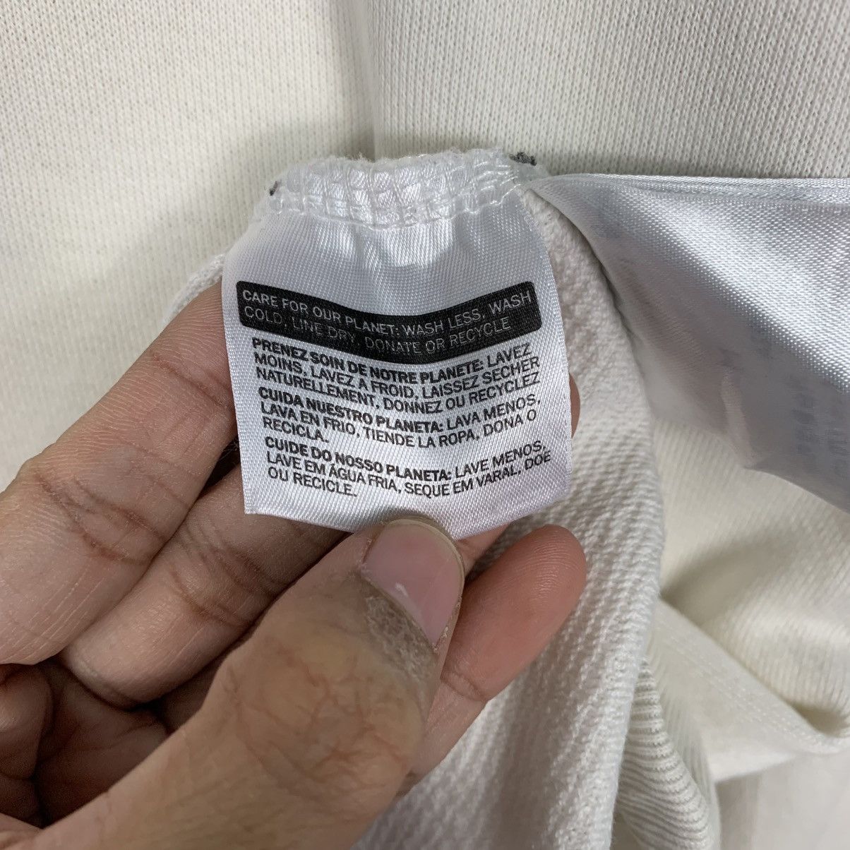 Levi's Levis White Big Logo Sweatshirt Size US M / EU 48-50 / 2 - 19 Thumbnail