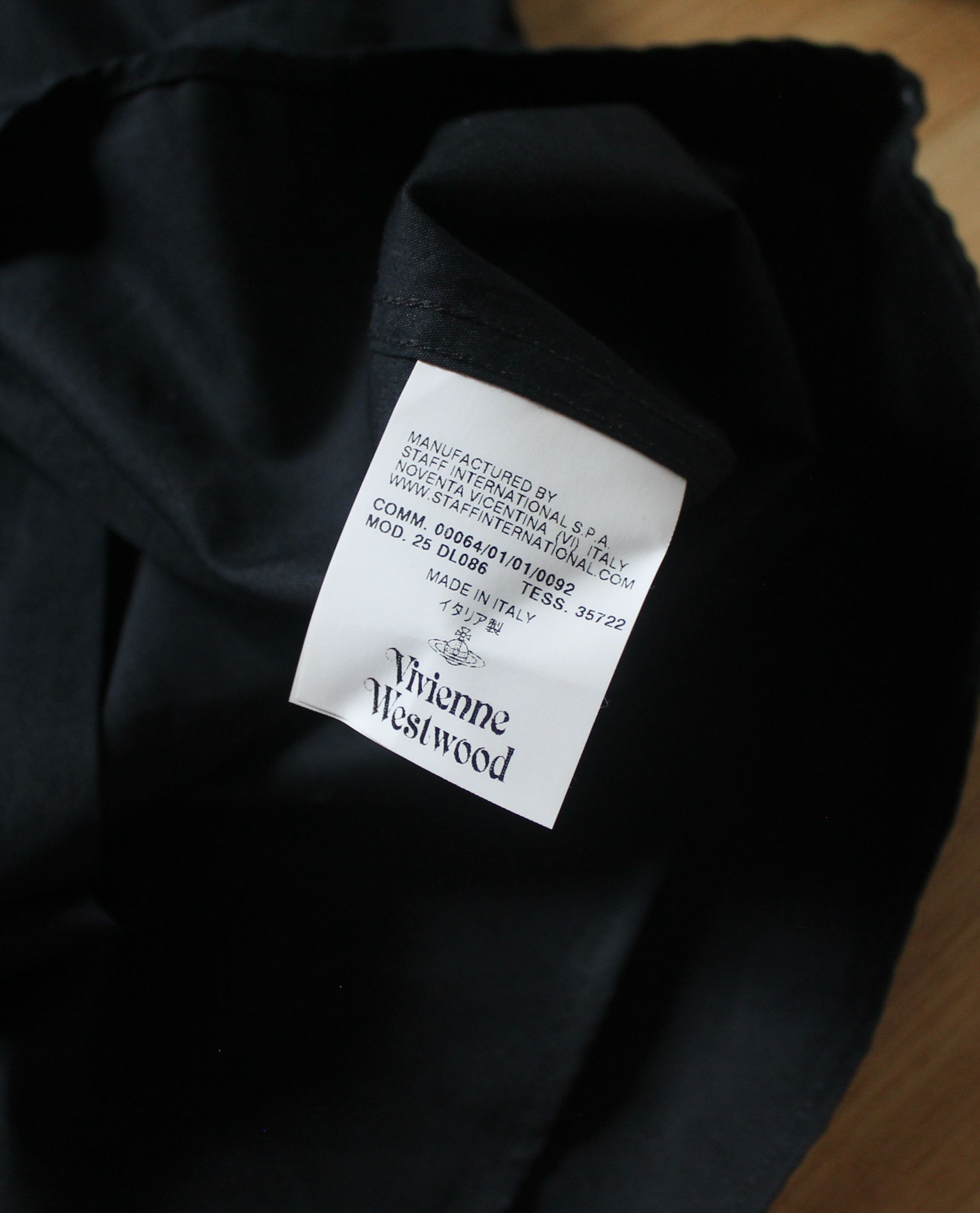 Vivienne Westwood Vintage Vivienne Westwood Black Shirt Size US M / EU 48-50 / 2 - 9 Thumbnail