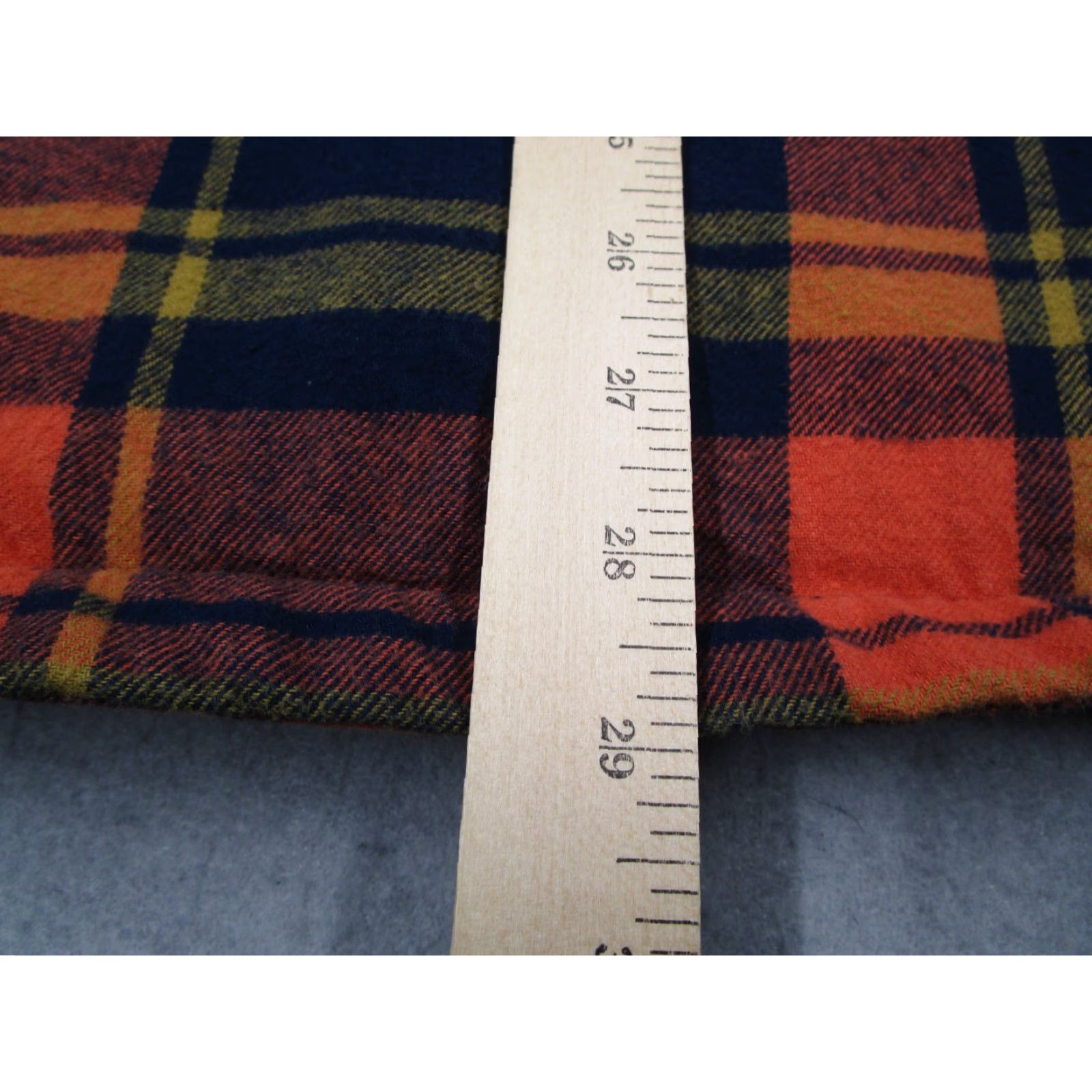Vintage Passenger Jacket Men XL Orange Flannel Sherwood Button Up Organic Lined Size US XL / EU 56 / 4 - 7 Thumbnail