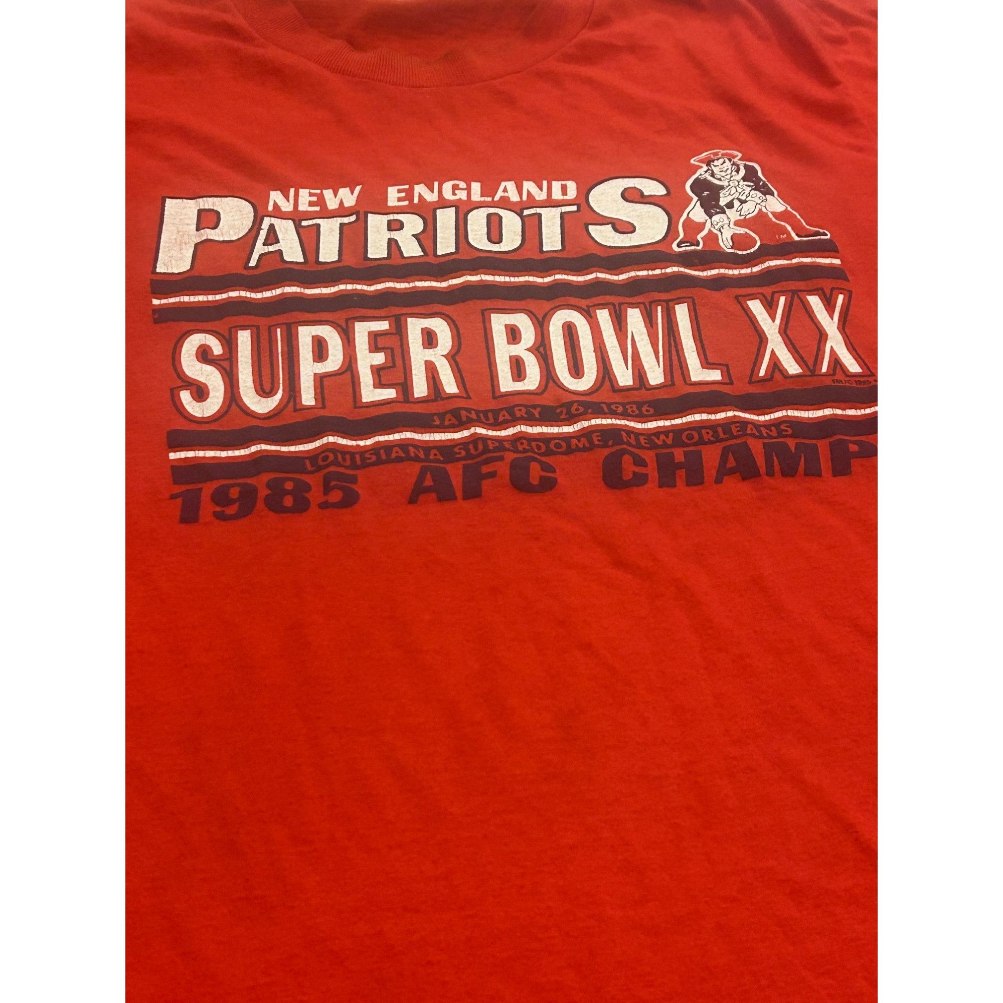 Other Vintage 1985 AFC Champions New England Patriots Super Bowl X Size US L / EU 52-54 / 3 - 5 Thumbnail