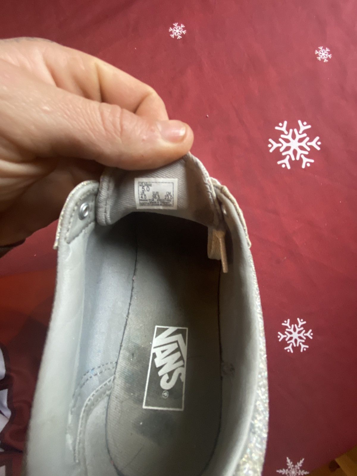 Vans Size 5 women’s vans lightly worn Size US 5 / IT 35 - 2 Thumbnail