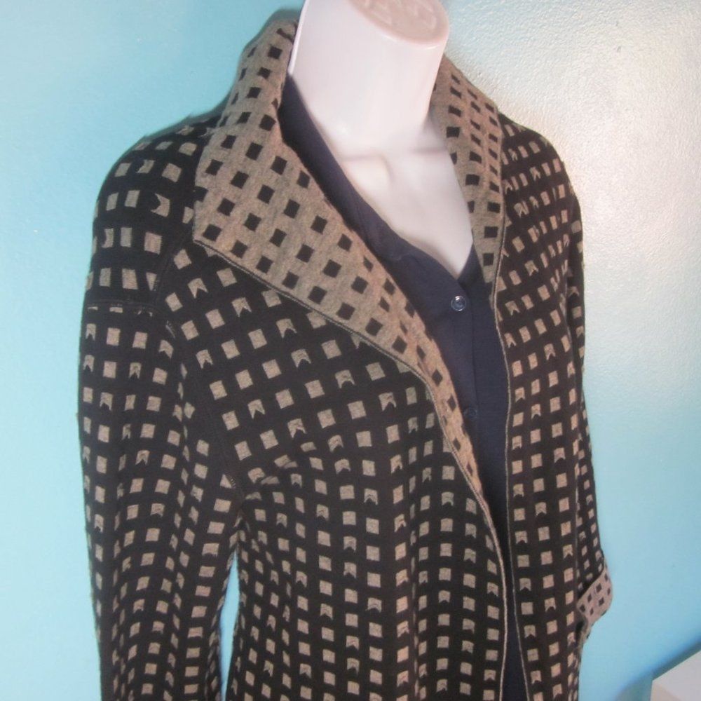 Eileen Fisher Damask Knitwear Cardigan Sweater Size M Size M / US 6-8 / IT 42-44 - 2 Thumbnail