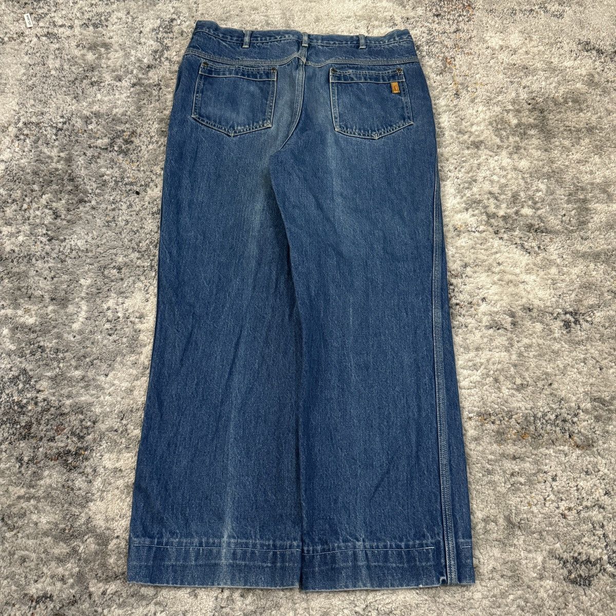 JNCO × Vintage Vintage 90s JNCO style baggy wide leg jeans light wash Size US 32 / EU 48 - 3 Thumbnail
