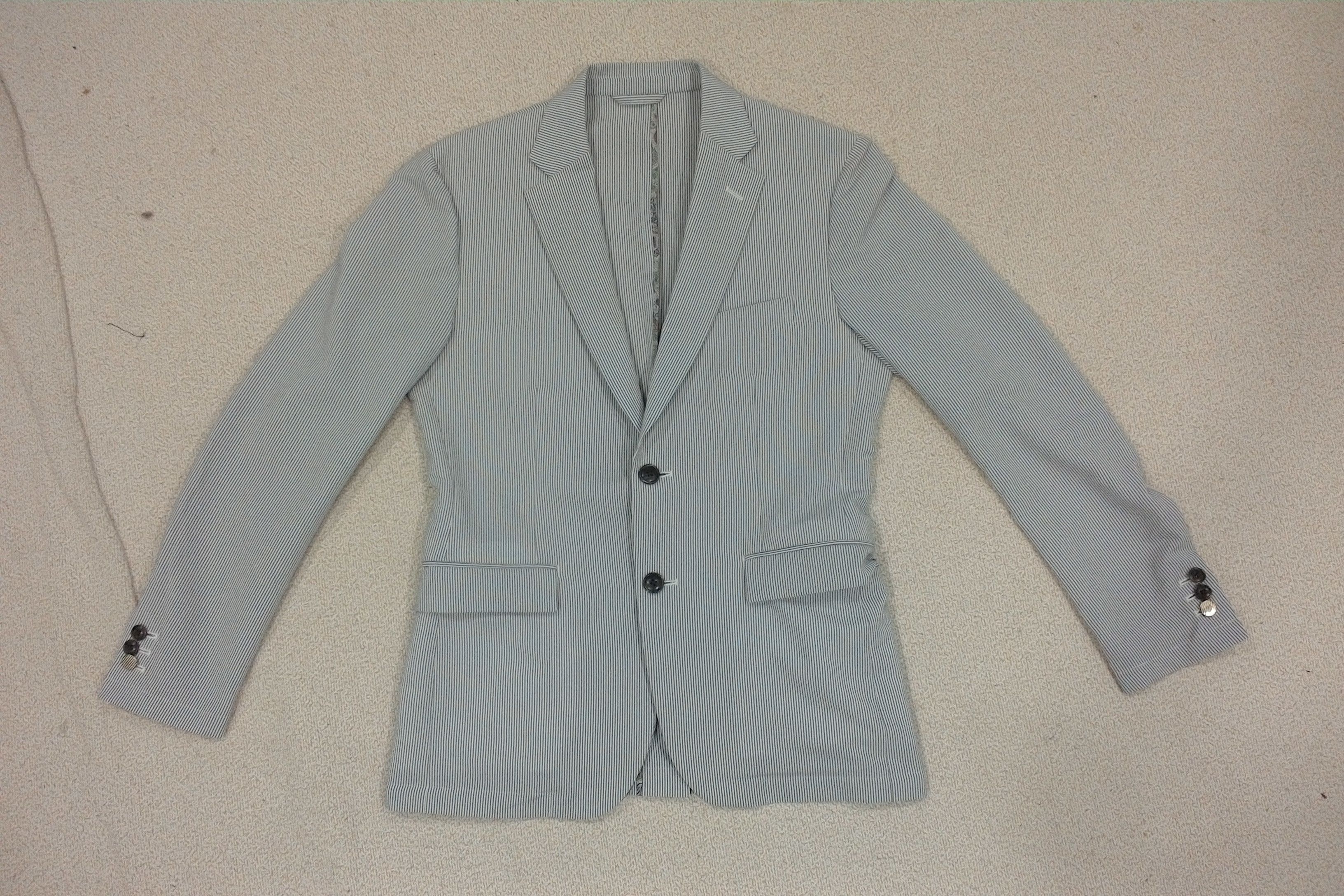 Issey Miyake × Japanese Brand × Tete Homme Vintage Tete Homme thin Blazer Jacket Size US S / EU 44-46 / 1 - 2 Thumbnail
