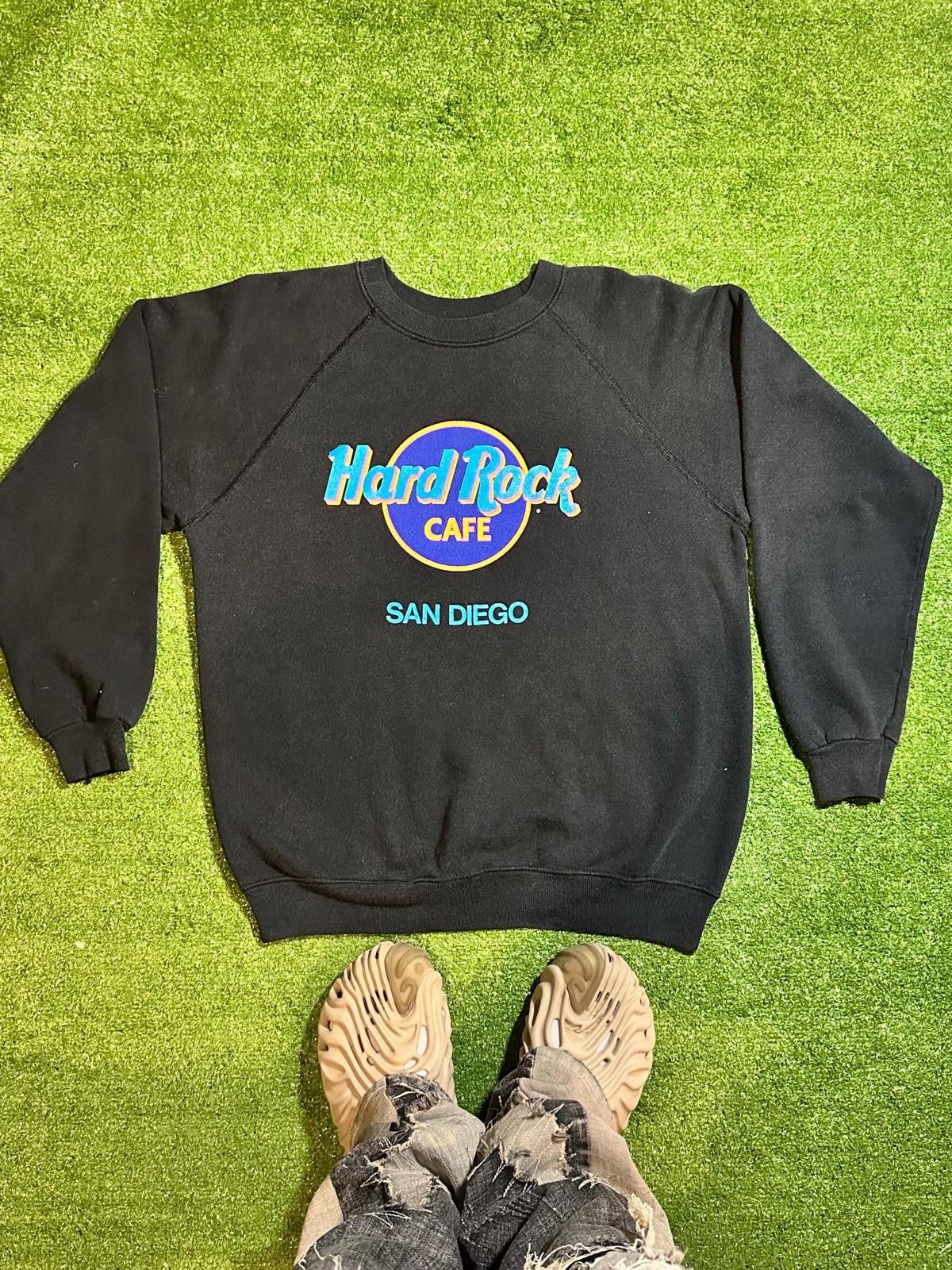 Other Vintage 90s Hard Rock Cafe Sweatshirt Size ONE SIZE - 1 Thumbnail