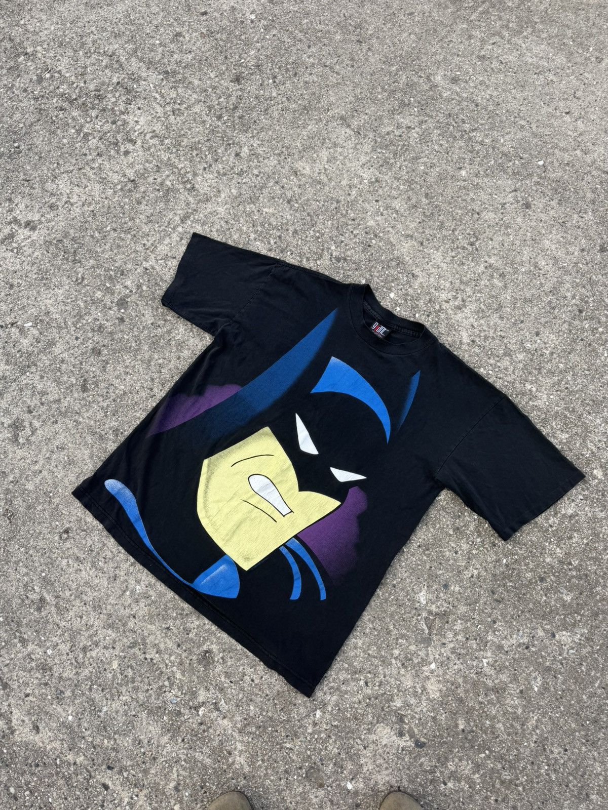 Giant VINTAGE 93 batman tee Size US XL / EU 56 / 4 - 4 Thumbnail