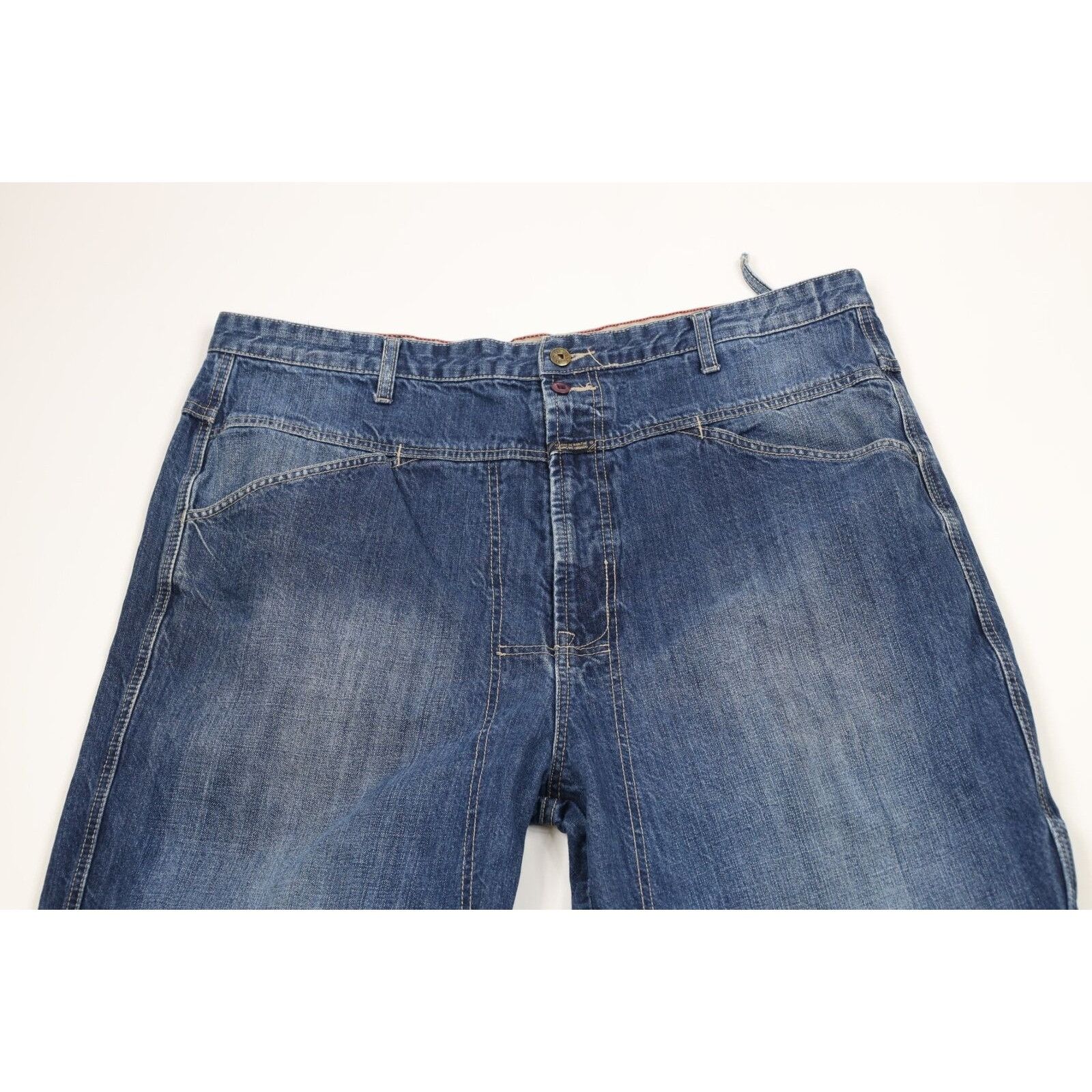 Marithe + Francois Girbaud × Vintage Vintage 90s Marithe Francois Girbaud Wide Leg Jeans Size US 40 / EU 56 - 2 Thumbnail