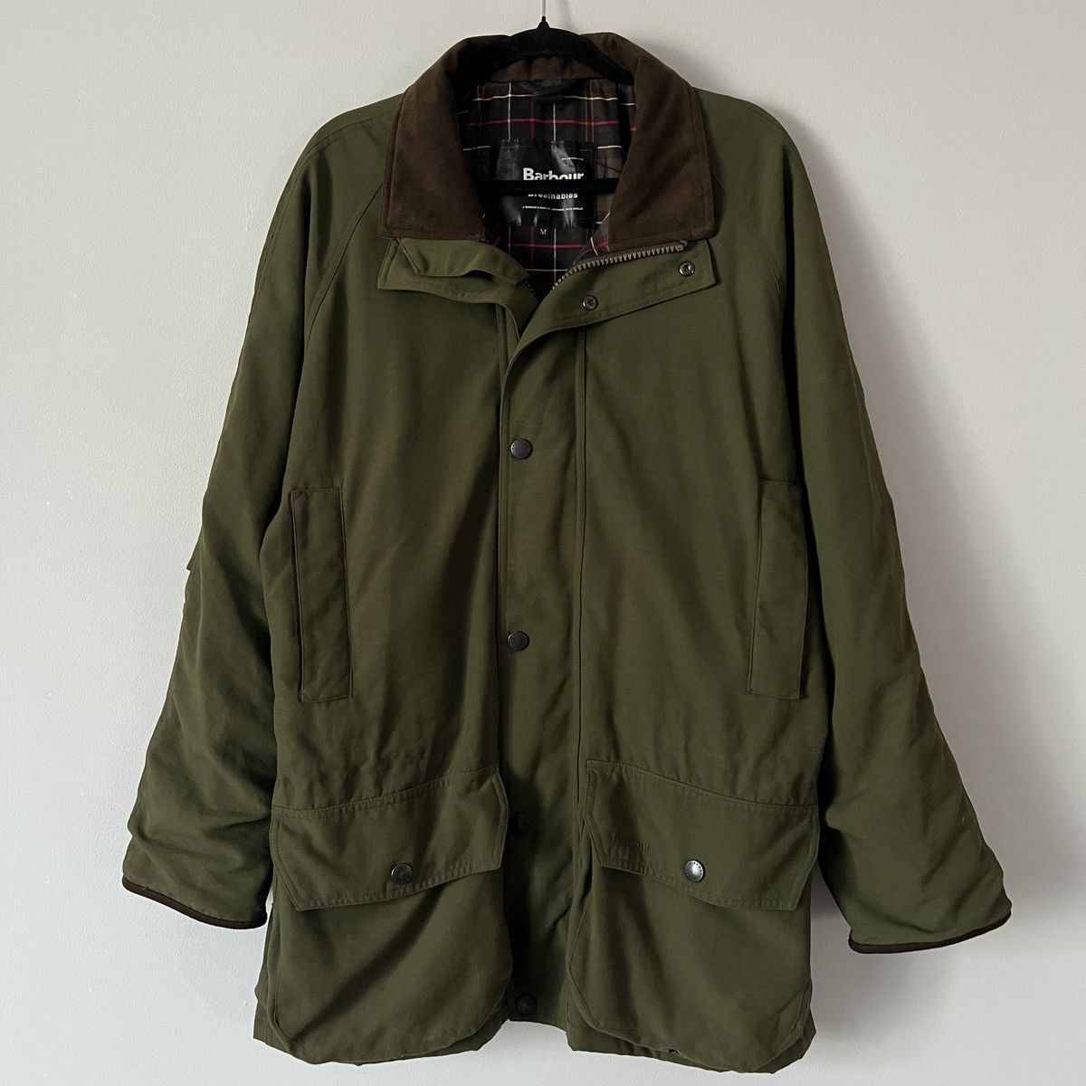【美品】Barbour Bedale SL 38 sage Barbour Bedale SL - jacket for multiple purposes – Dress Like A