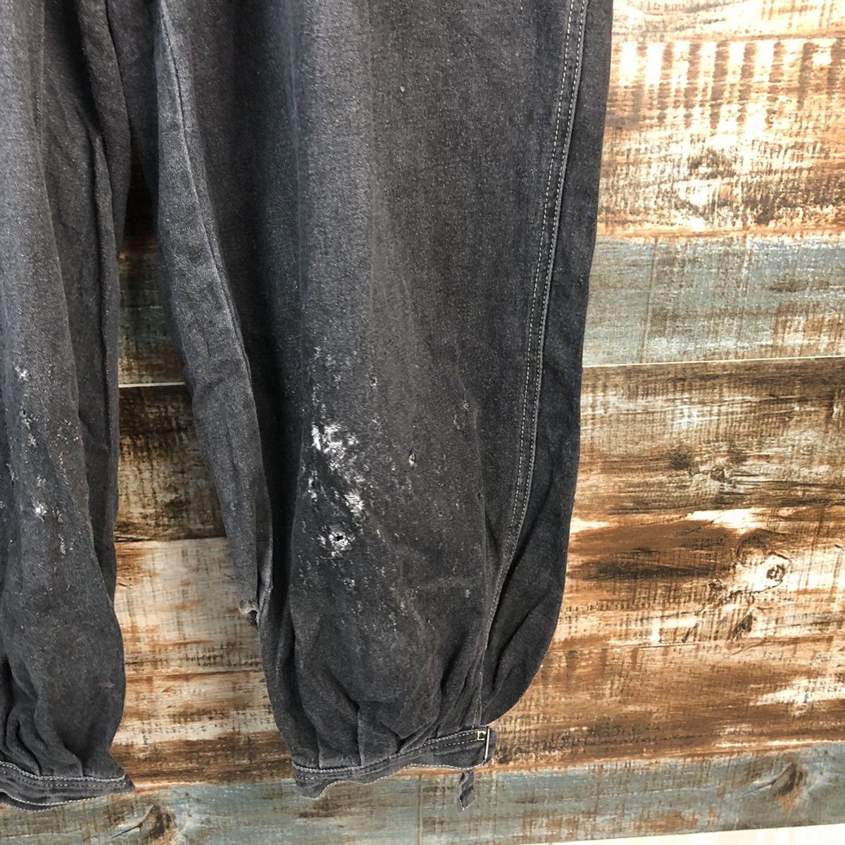 Japanese Brand × Vintage Gin Washi vintage japan Black Pants #1428 Size US 37 - 7 Thumbnail