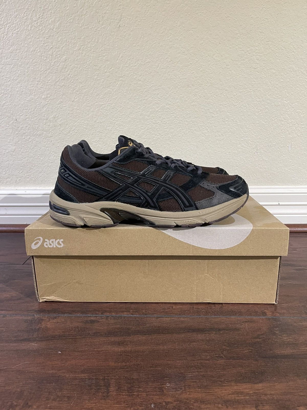 Asics RARE - ASICS Gel 1130 Coffee/Black - US 10 Size US 10 / EU 43 - 6 Thumbnail