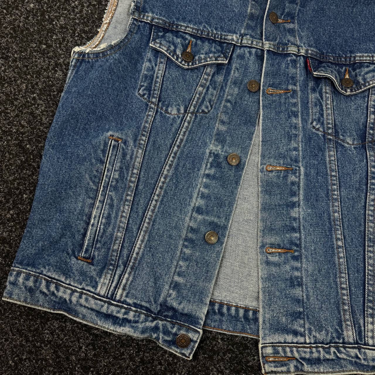 Levi's Levis denim vest vintage jeans streetwear american style Size US M / EU 48-50 / 2 - 3 Thumbnail
