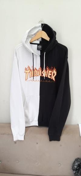 Split best sale thrasher hoodie