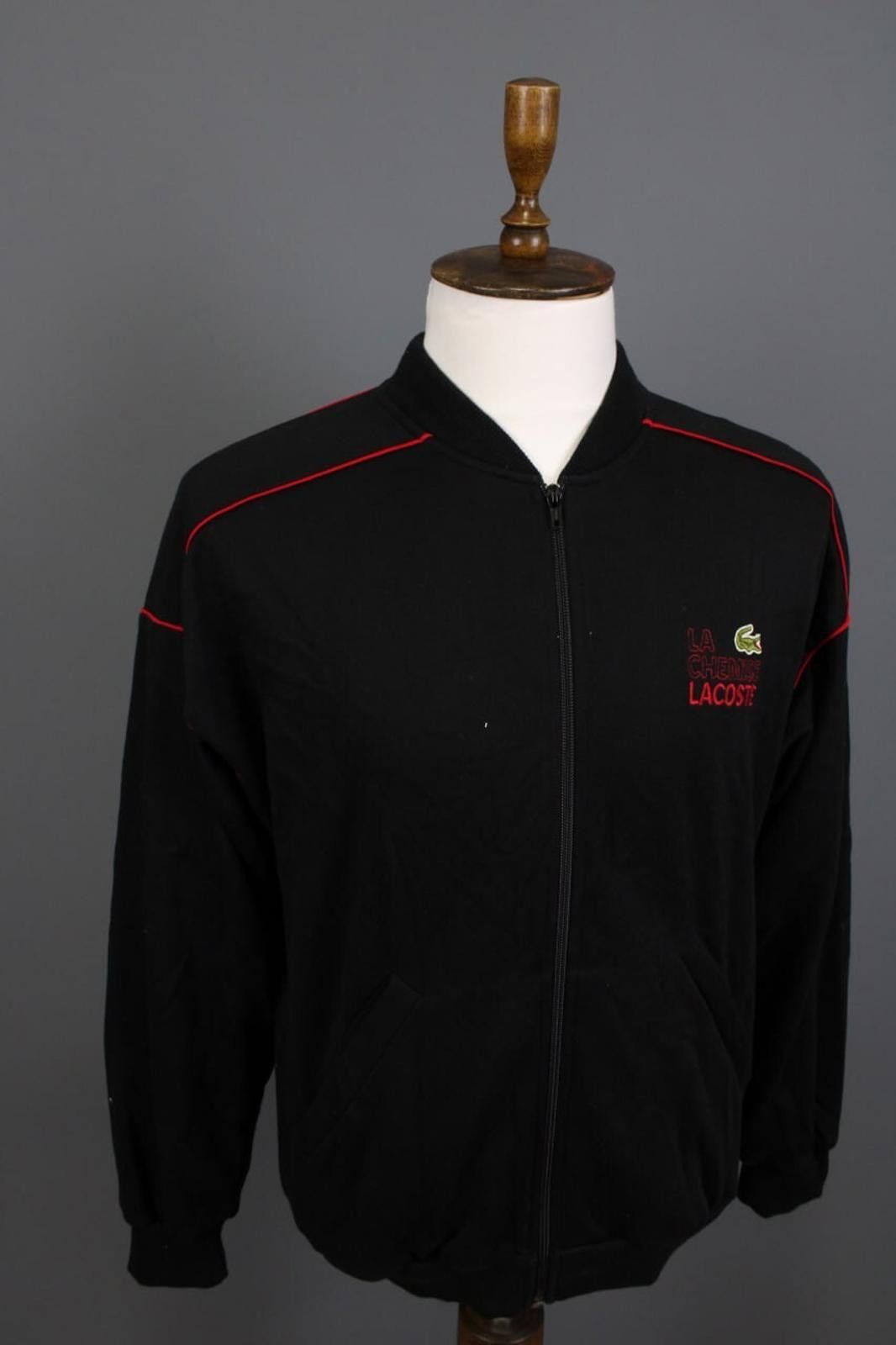 Lacoste La Chemise Lacoste Black Full Zip Track Jacket Size 3 / S Size US M / EU 48-50 / 2 - 5 Thumbnail