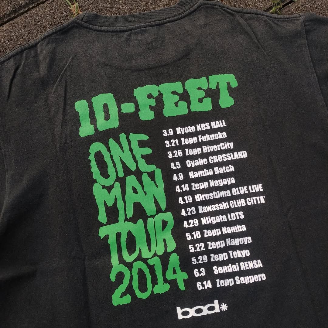 Band Tees 10-Feet Tour 2014 Japan Band Tee Size US L / EU 52-54 / 3 - 6 Thumbnail