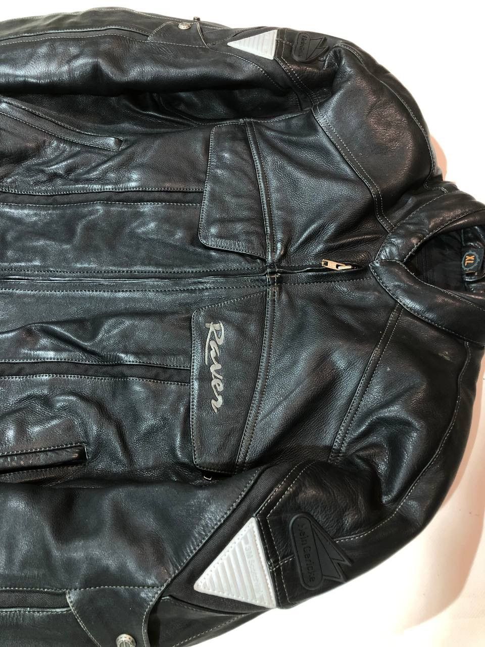Hein Gericke Hein Gericke Raver Moto Biker Leather Jacket Vintage Size US XL / EU 56 / 4 - 5 Thumbnail