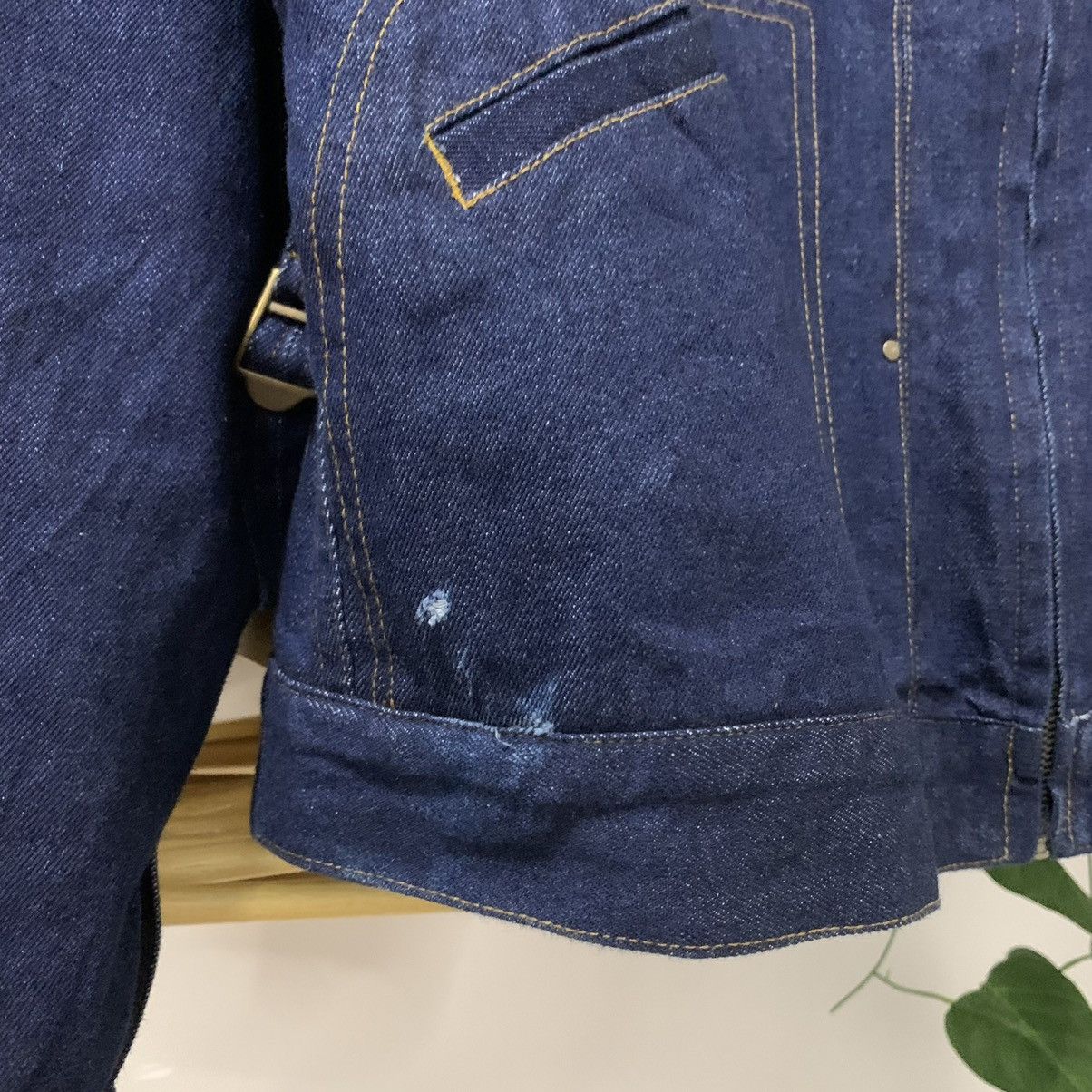 Japanese Brand × Vintage Neo Asian Taste Blue Bell 1960’s MJ Trucker Denim Jacket Size US XL / EU 56 / 4 - 5 Thumbnail