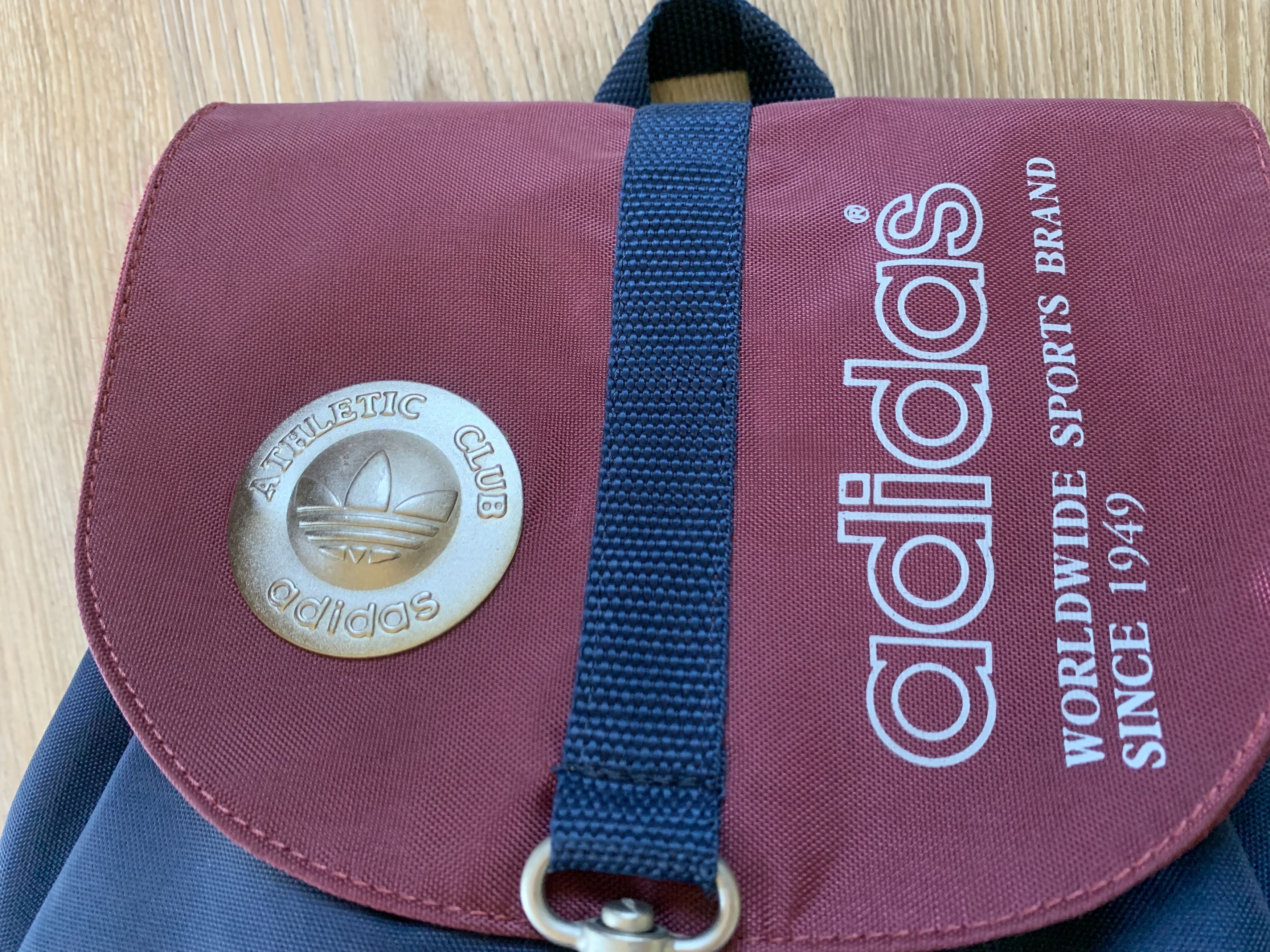 Adidas Rare Adidas New York Training Retro Backpack Size ONE SIZE - 6 Thumbnail