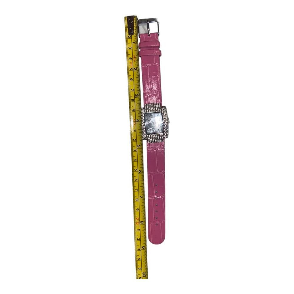 Designer NWOT Y2K Faux Leather Rhinestone Watch Size ONE SIZE - 4 Thumbnail