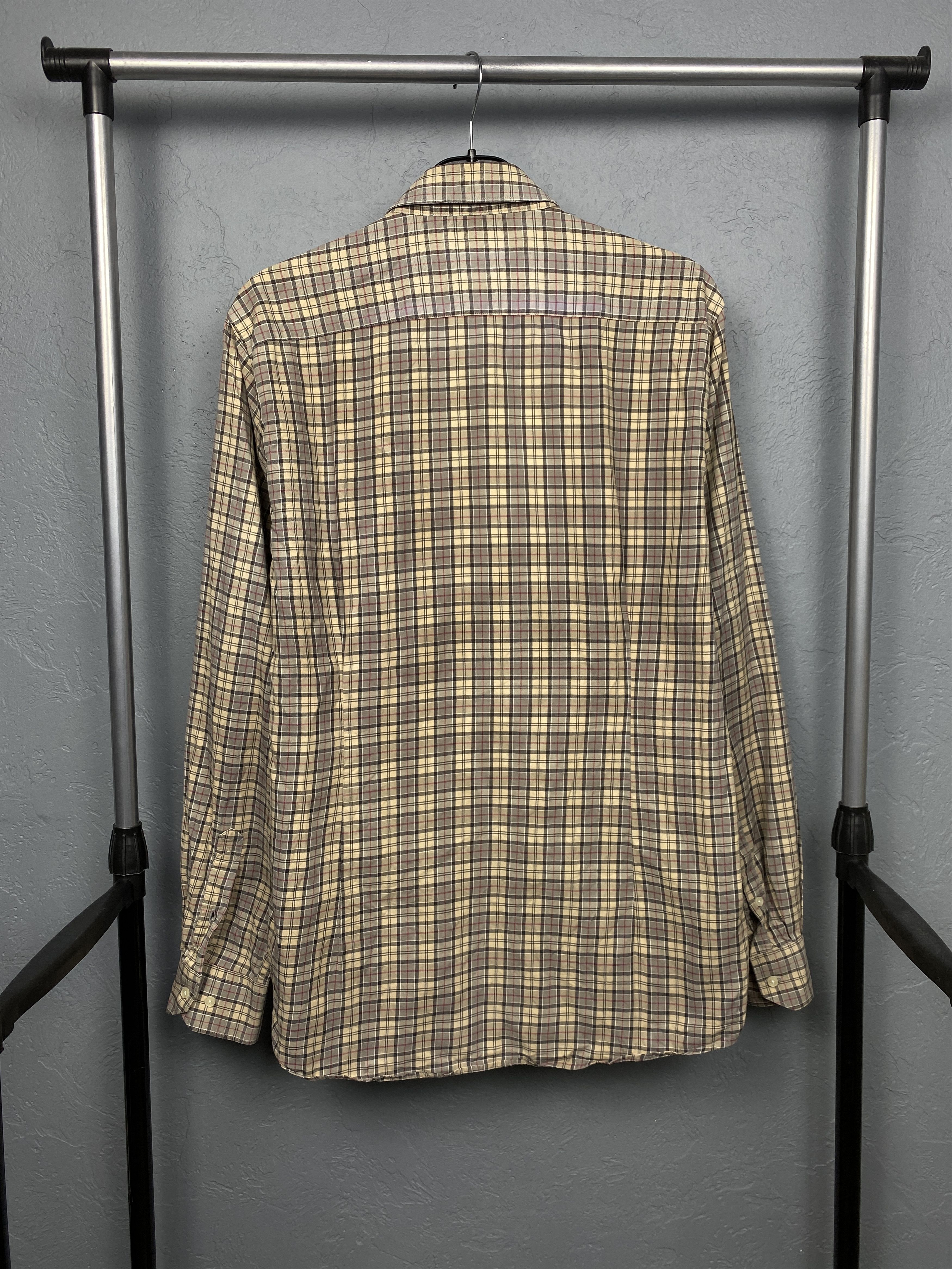 Barbour Barbour Vintage Mens Tartan Check Plaid Long Sleeve Shirt Size US M / EU 48-50 / 2 - 9 Thumbnail