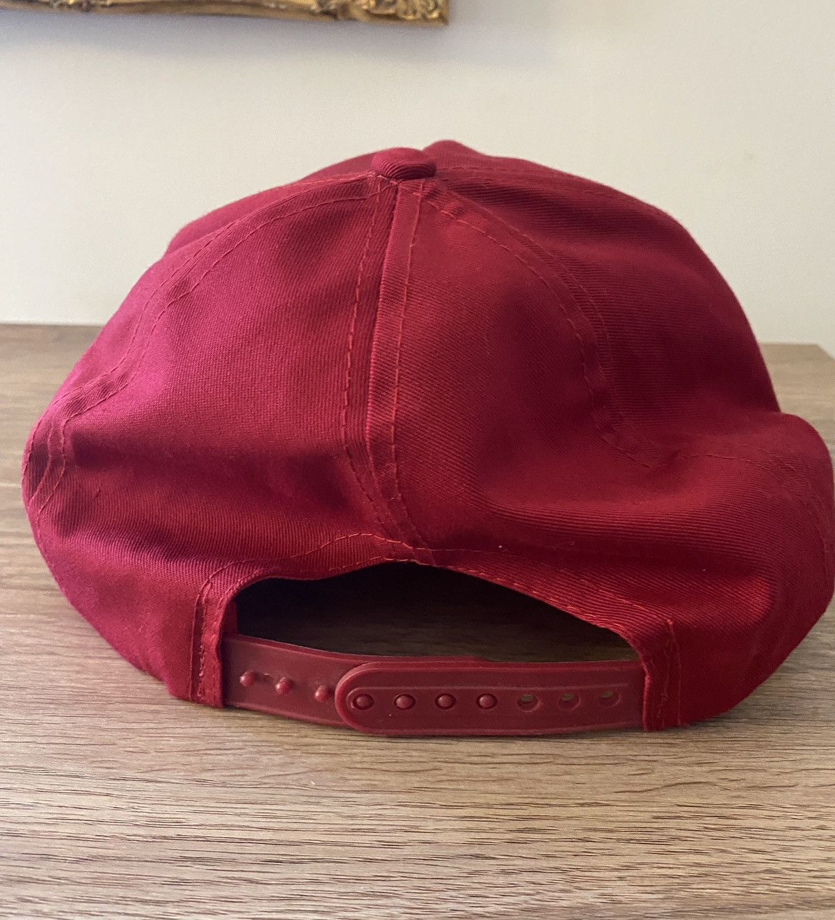 Vintage Vintage 80’s McDonald’s Red Uniform Snap Back Hat Cap Size ONE SIZE - 11 Thumbnail