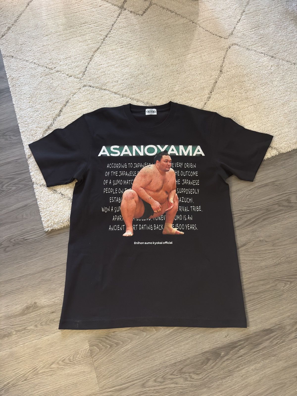 Vintage Vintage Japanese Sumo Tee Size US M / EU 48-50 / 2 - 1 Thumbnail