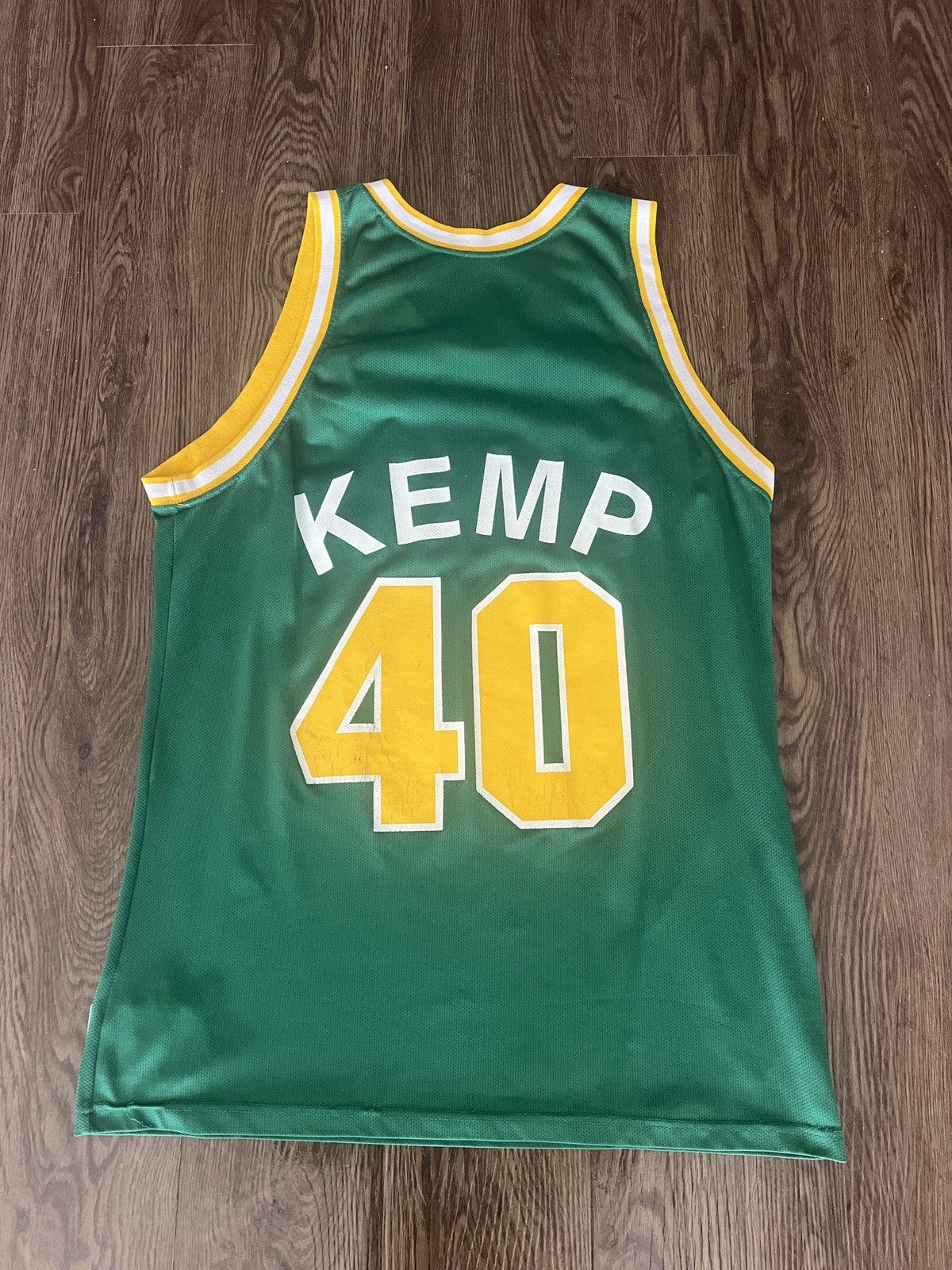 Champion Shawn Kemp Seattle Super Sonics champion Jersey sz48 m Size US XL / EU 56 / 4 - 2 Thumbnail