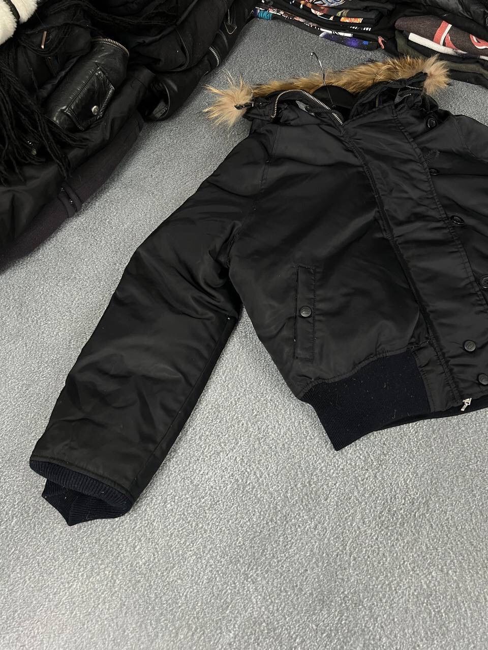 Ecko Unltd. Vintage Japanese Vibe Ecko Unltd Faux Fur Cropped Bomber Size L / US 10 / IT 46 - 5 Thumbnail