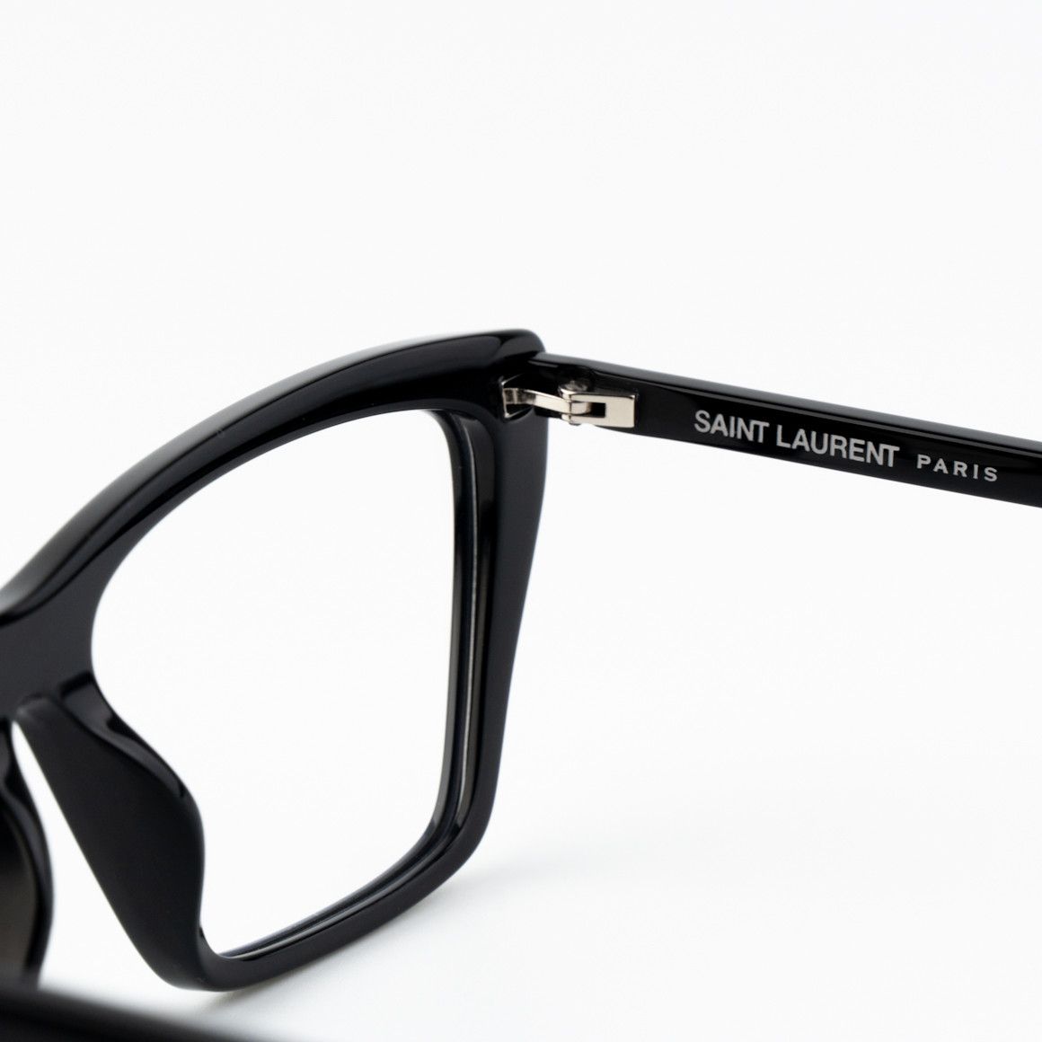 Saint Laurent Paris NEW Saint Laurent SL737 Mica 001 Cat Eye Unisex Eyeglasses Size ONE SIZE - 7 Thumbnail