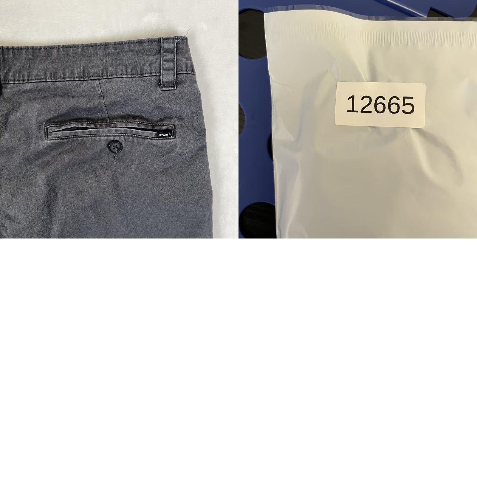 O'Neill O'Neill Gray Chino Shorts Size 34 Regular Inseam 10 in Men Casual 90s Beach Outdoor Polyester Front Pockets Slim/Flat Front Gray Chino Short Size US 34 / EU 50 - 8 Thumbnail