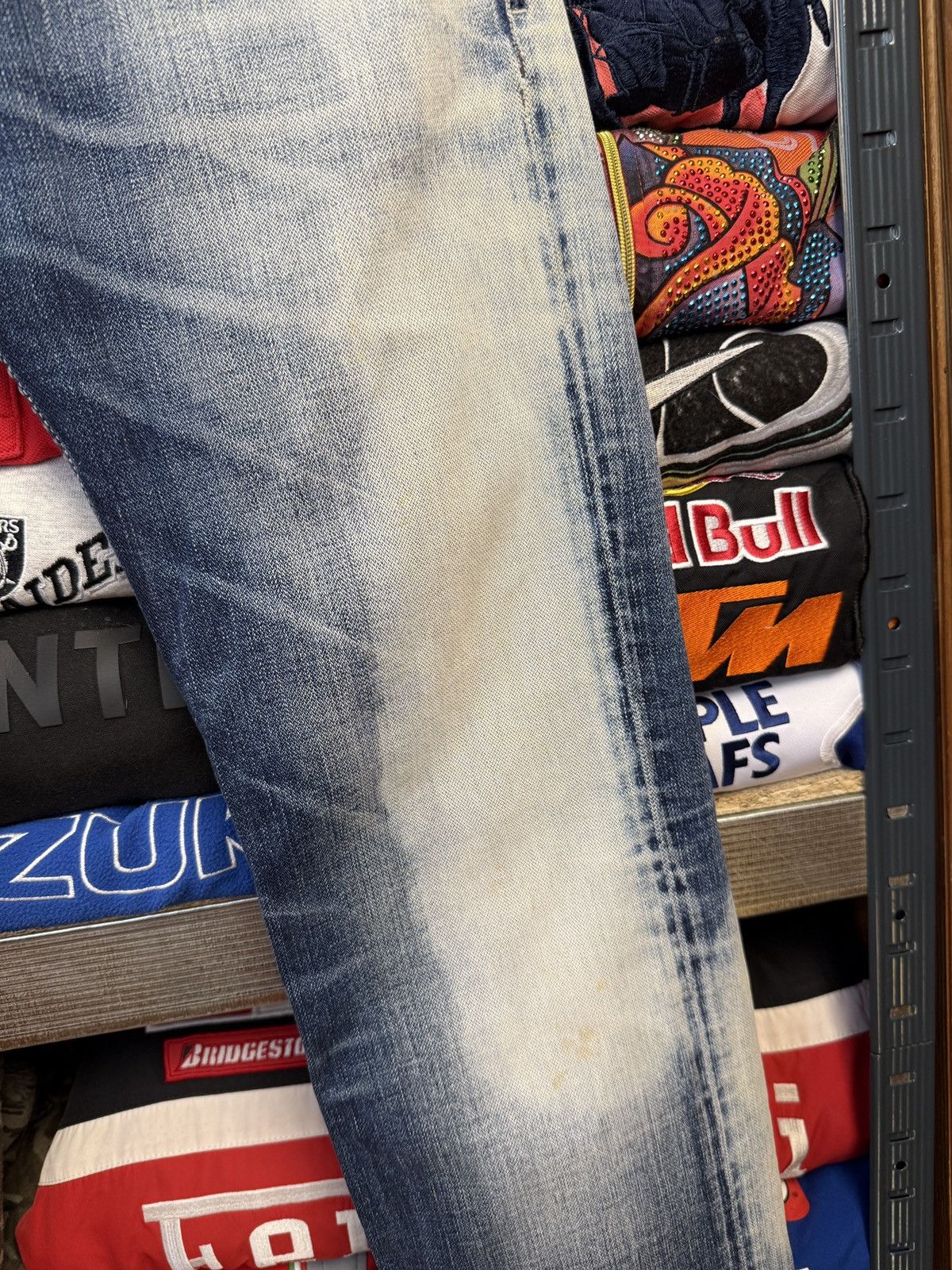 Diesel Y2K Distressed Diesel Avant Garde Jeans Baggy Size US 29 - 9 Thumbnail