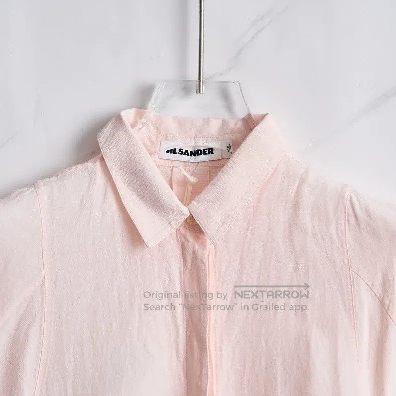 Jil Sander Jil Sander size 32 Women's minimalist solid color shirt dre Size XS / US 0-2 / IT 36-38 - 3 Thumbnail