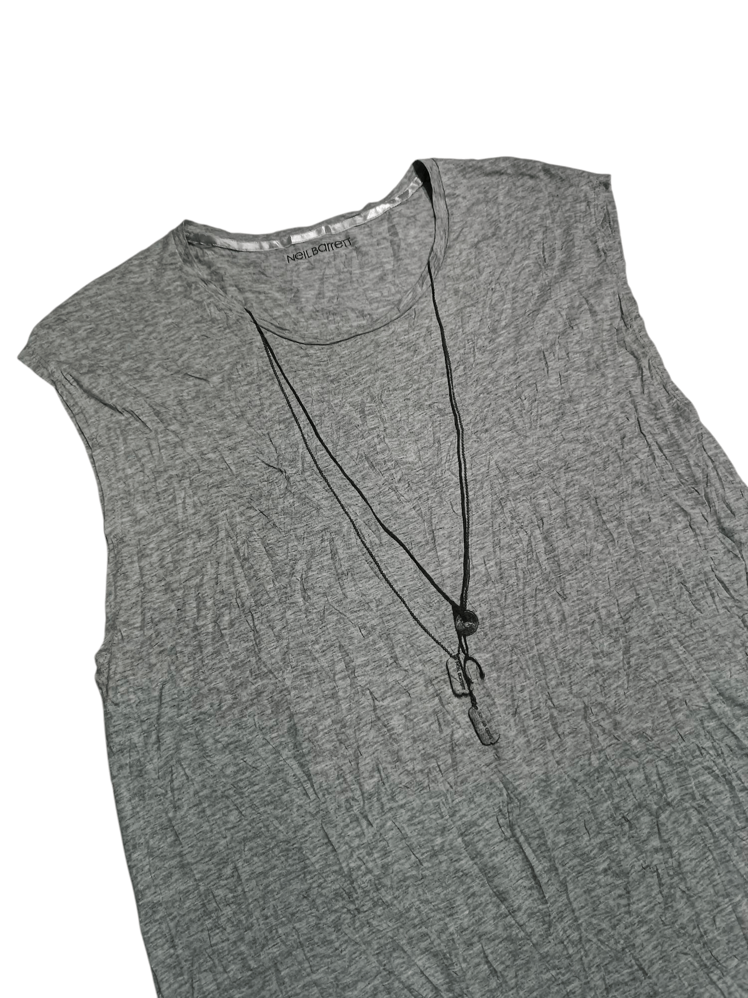 Neil Barrett Neil Barrett Tank Dress Tunic Fake Necklace Size M / US 6-8 / IT 42-44 - 3 Thumbnail