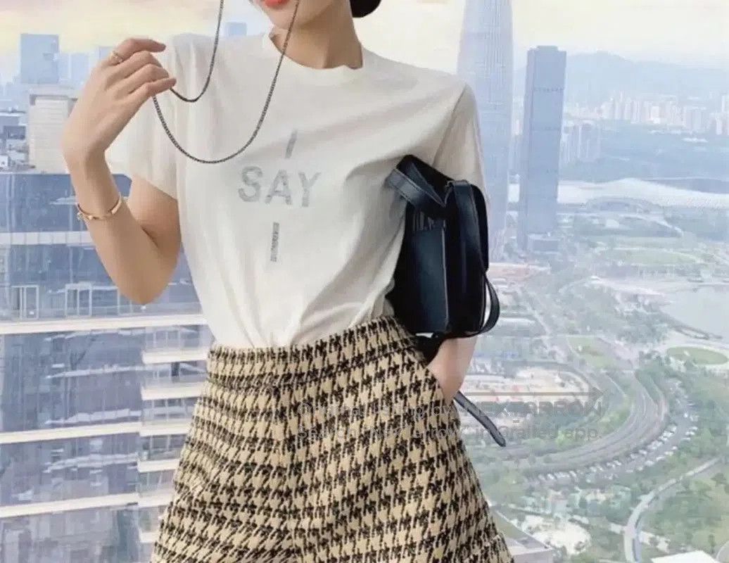 Dior Dior Summer White Linen Blend Women's T. Size M / US 6-8 / IT 42-44 - 5 Thumbnail