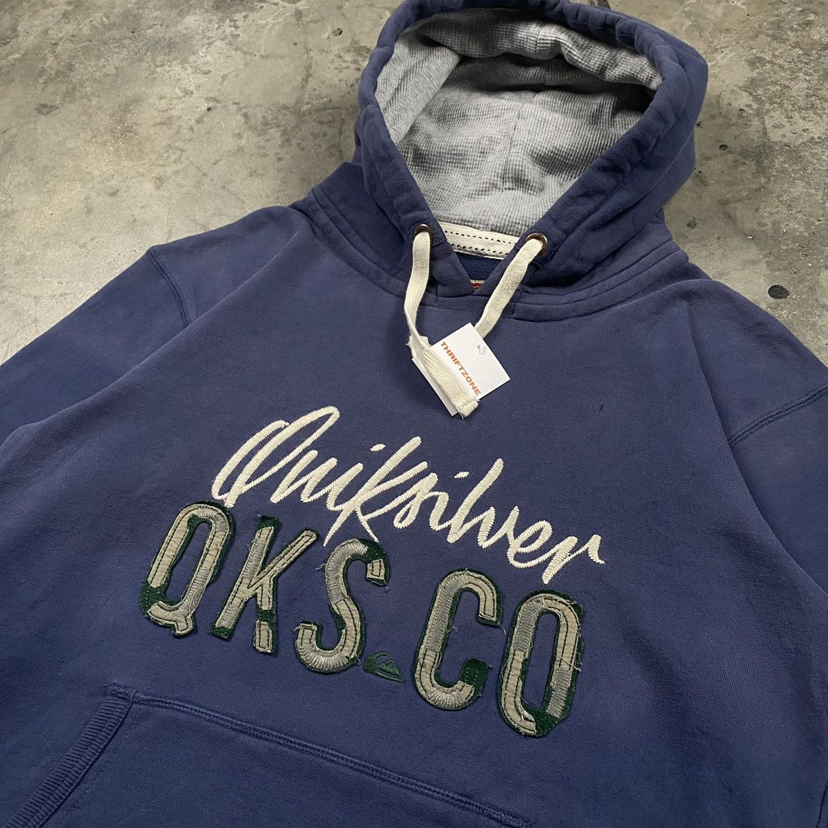 Quiksilver y2k Quiksilver Surf Thermal Hooded Pullover Size US L / EU 52-54 / 3 - 2 Thumbnail