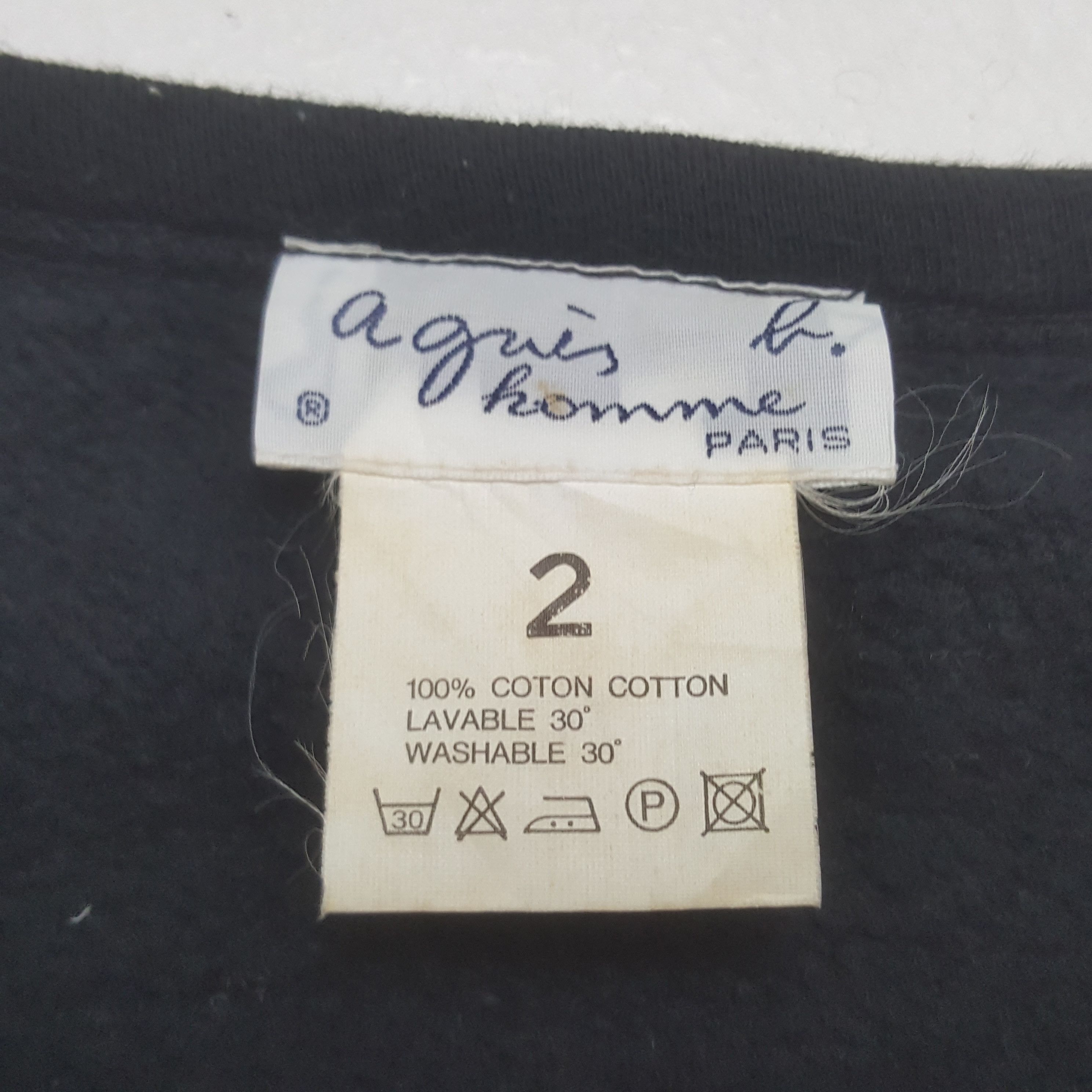 agnes b. Vintage Agnes b. Designer Sweatshirt C300N21 Size US M / EU 48-50 / 2 - 4 Thumbnail