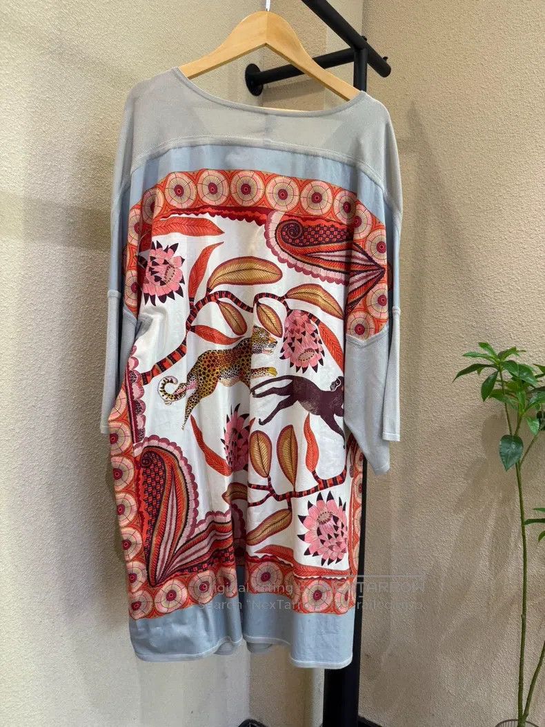 Hermes Hermes Leopard Print Dress Size XXS / US 00 / IT 34 - 2 Thumbnail