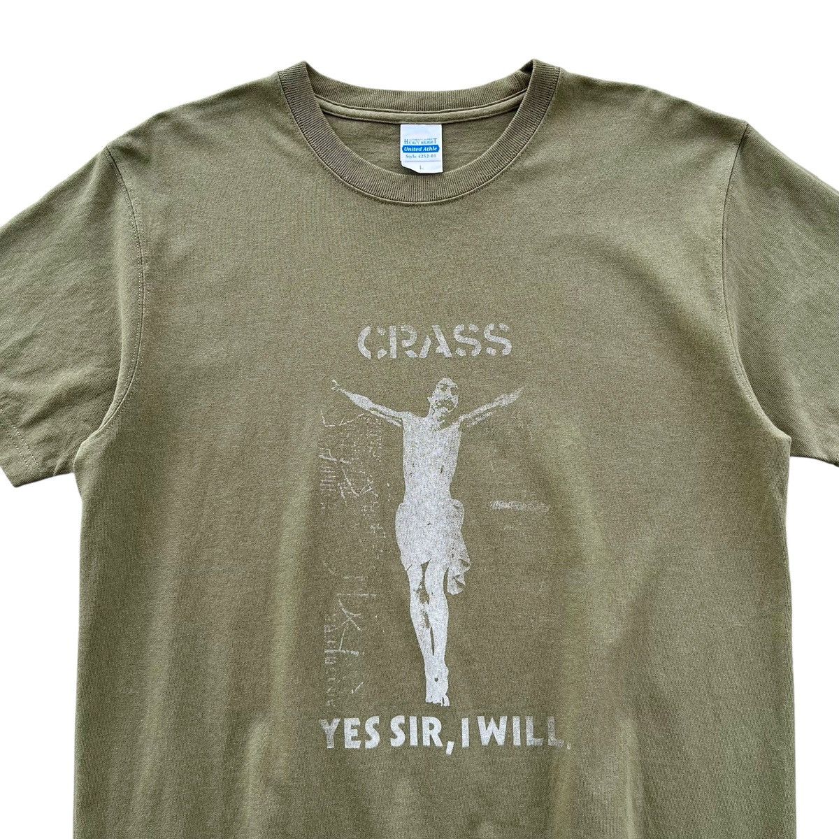 Band Tees Vintage Crass Punk Rock Band Tee Size US L / EU 52-54 / 3 - 3 Thumbnail
