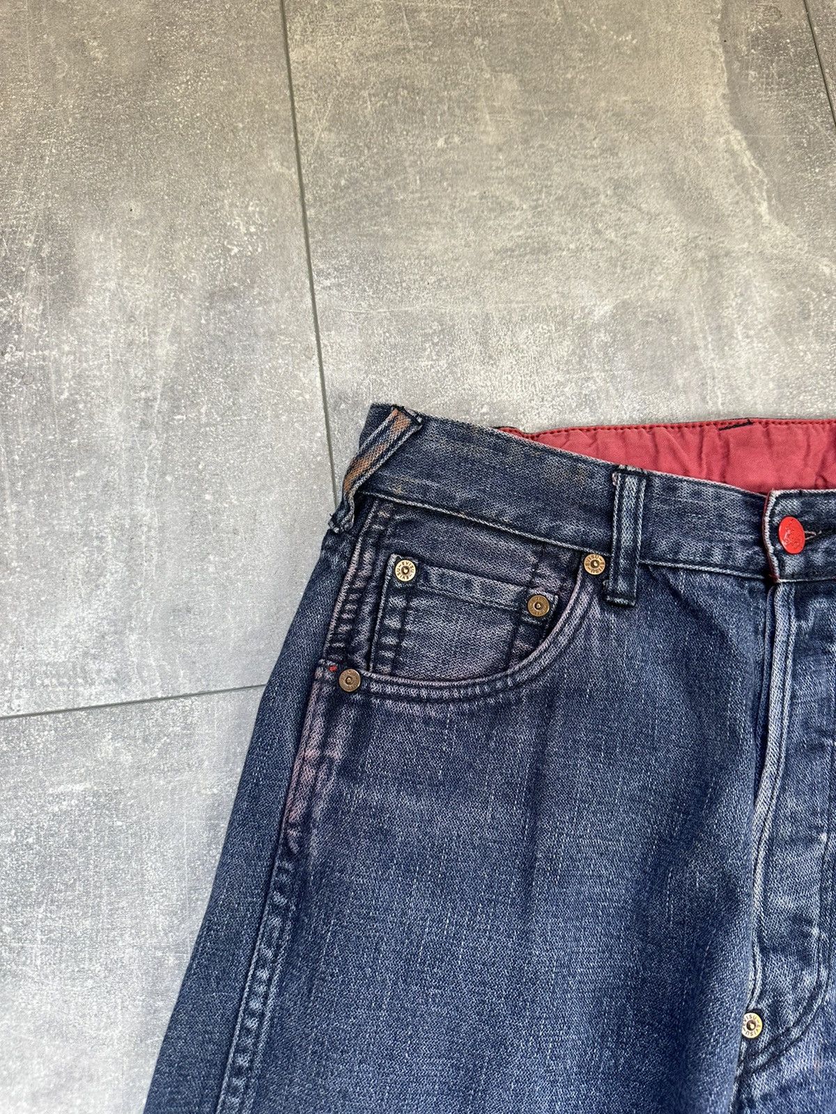 Evisu Vintage Evisu Japanese Denim Jeans Pants Overprint Logo Size US 30 / EU 46 - 19 Thumbnail