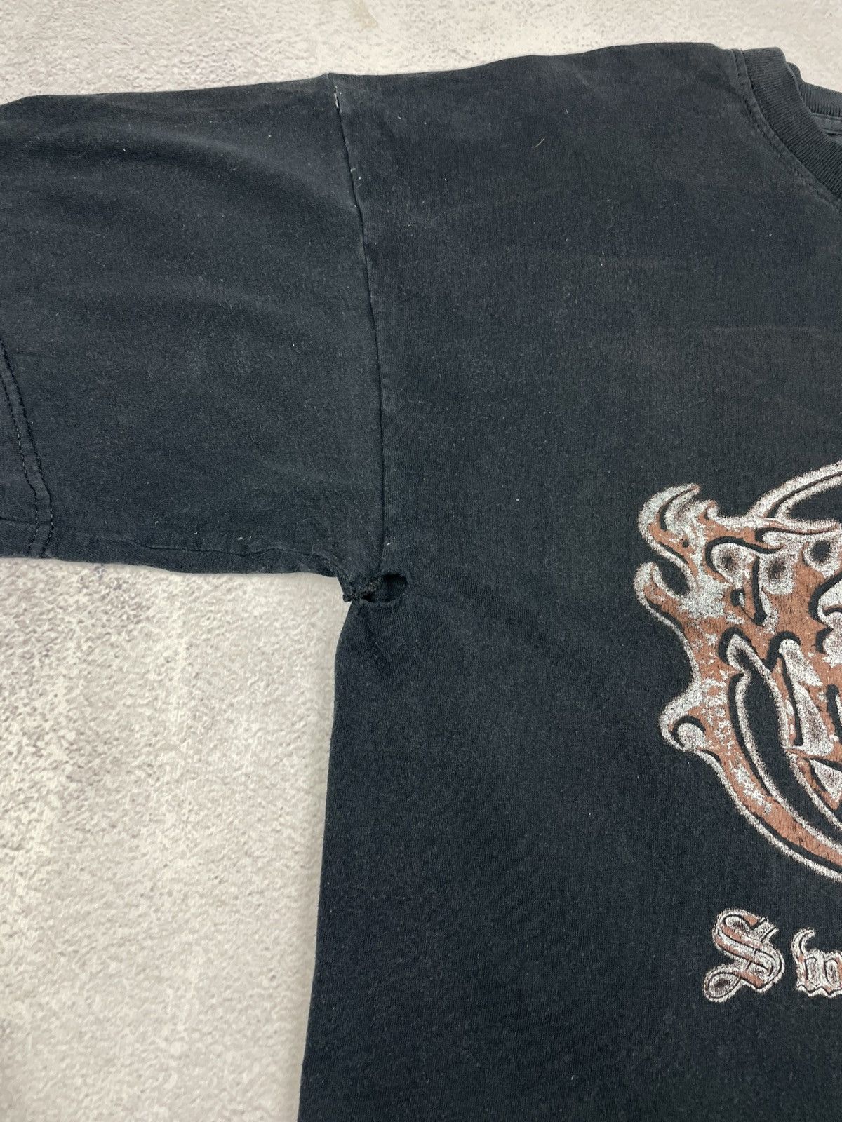 Band Tees × Vintage Vintage Marduk Swedish Black Metal T-Shirt 2000s Rare Size US XL / EU 56 / 4 - 4 Thumbnail