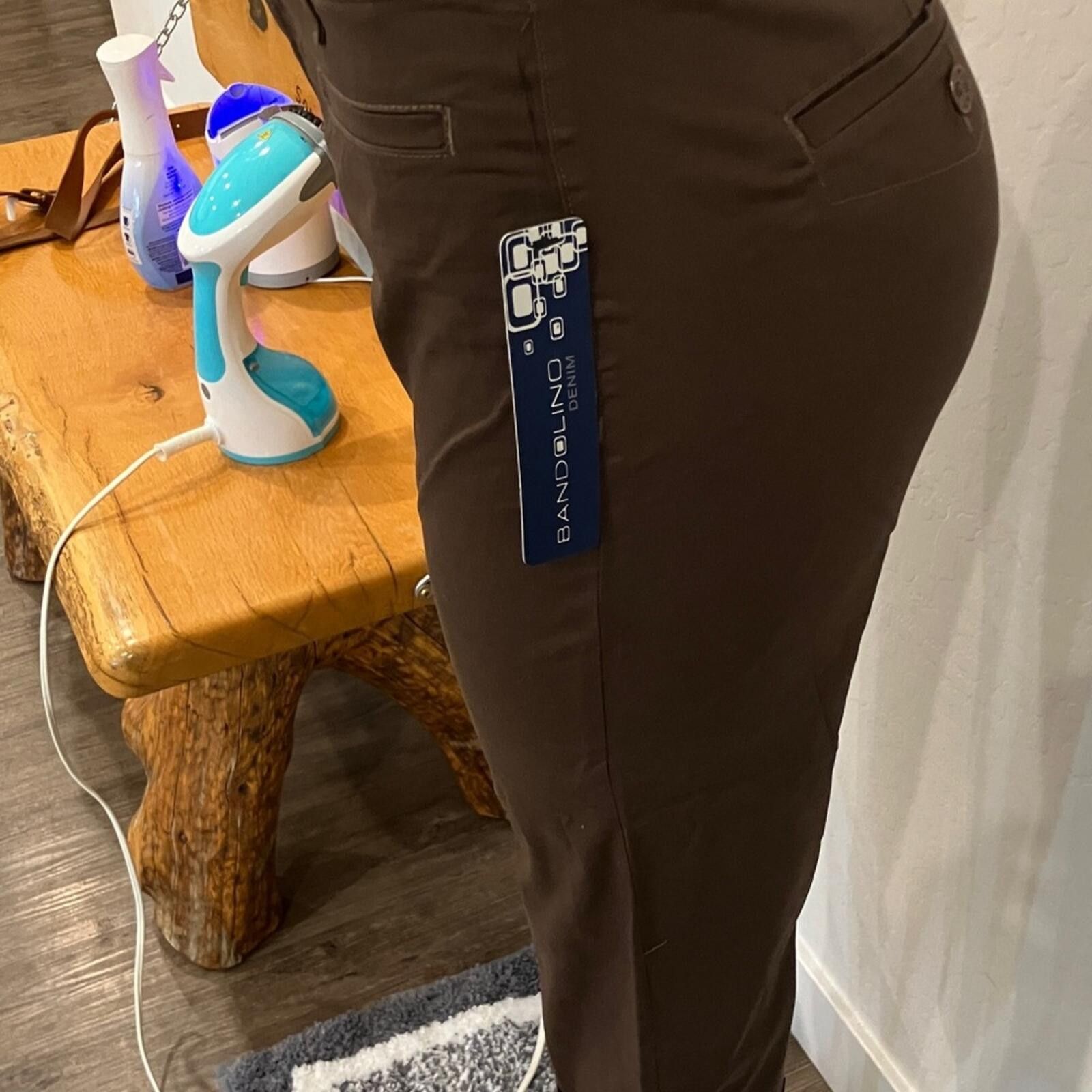 Other Bandolino Brown Capri Pants Size 6 Size 28" / US 6 / IT 42 - 5 Thumbnail