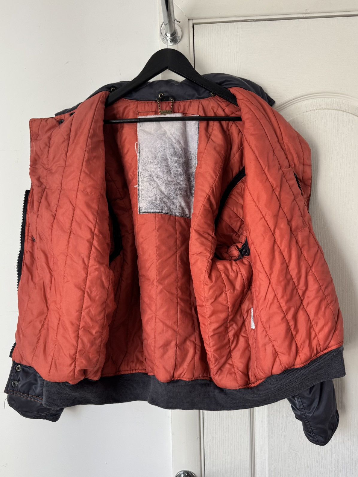Vintage Vintage 90s Aviator Bomber Big Smith Jacket Size US L / EU 52-54 / 3 - 6 Thumbnail