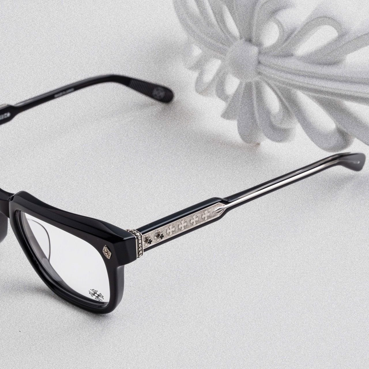 Chrome Hearts CHROME HEARTS AMBIDIXTROUS BLACK GLASSES Size ONE SIZE - 3 Thumbnail