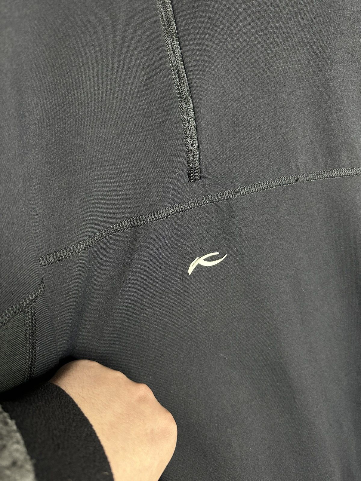 KJUS KJUS Half Zip Long Sleeve Performance Top Black Size 50 Size US M / EU 48-50 / 2 - 3 Thumbnail