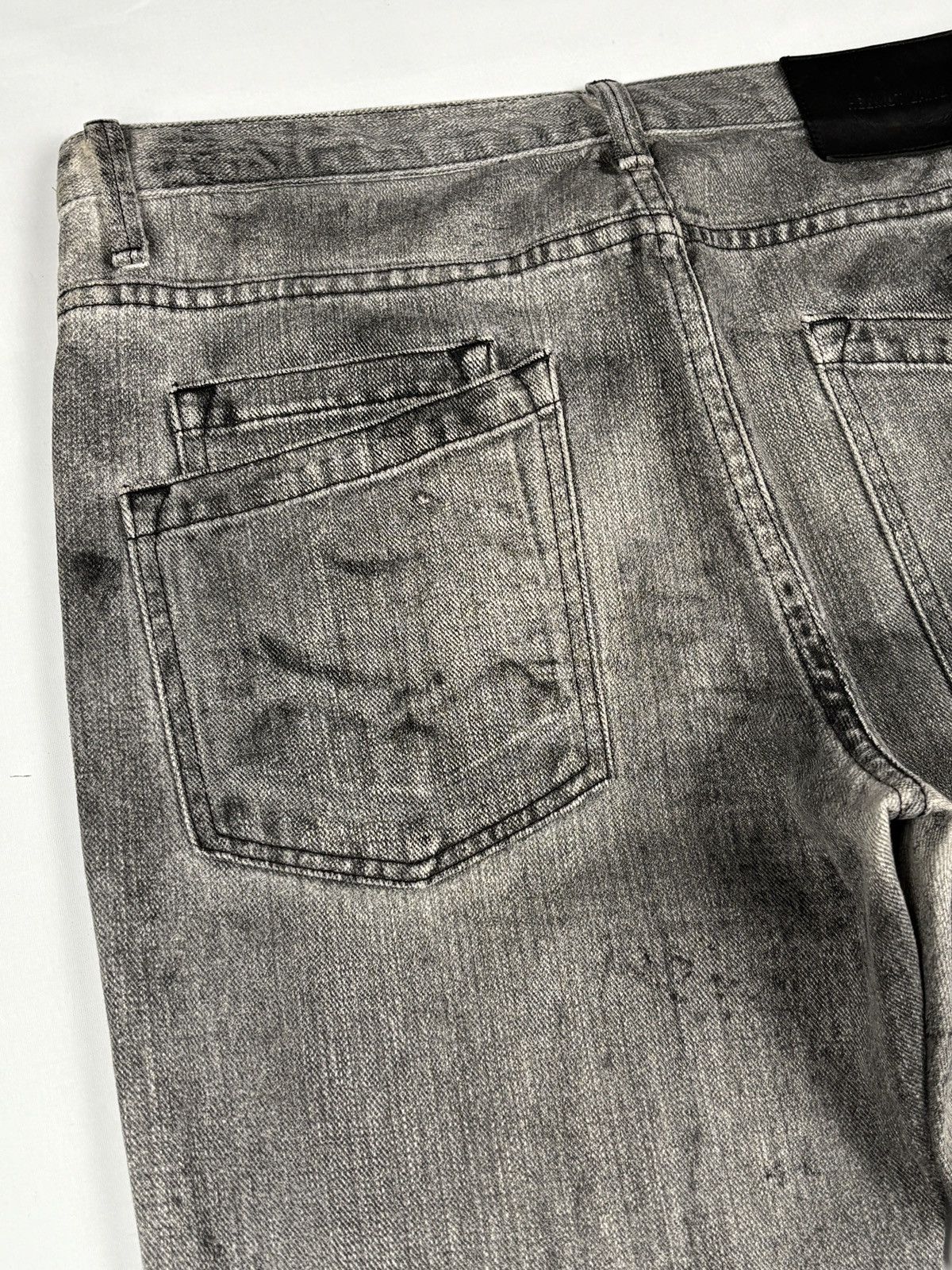 Helmut Lang S/S 2003 Washed Denim Jeans Size US 32 / EU 48 - 7 Thumbnail