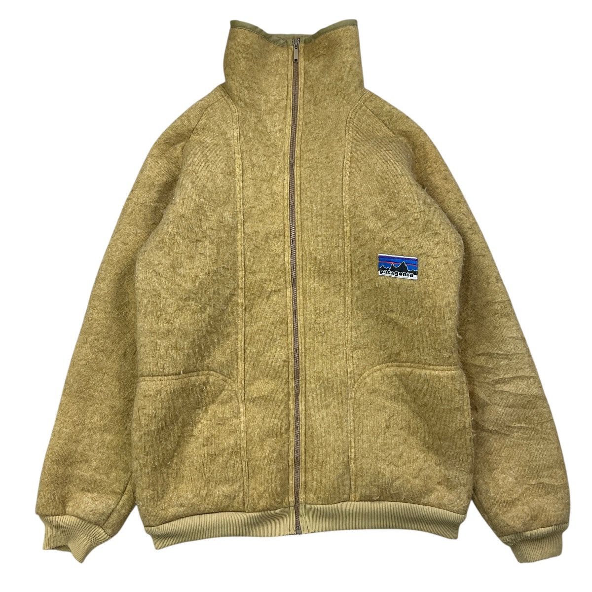 Patagonia × Vintage 💥 SUPER RARE 70s VINTAGE PATAGONIA PILE JACKET CROWN ZIPPER Size US M / EU 48-50 / 2 - 3 Thumbnail