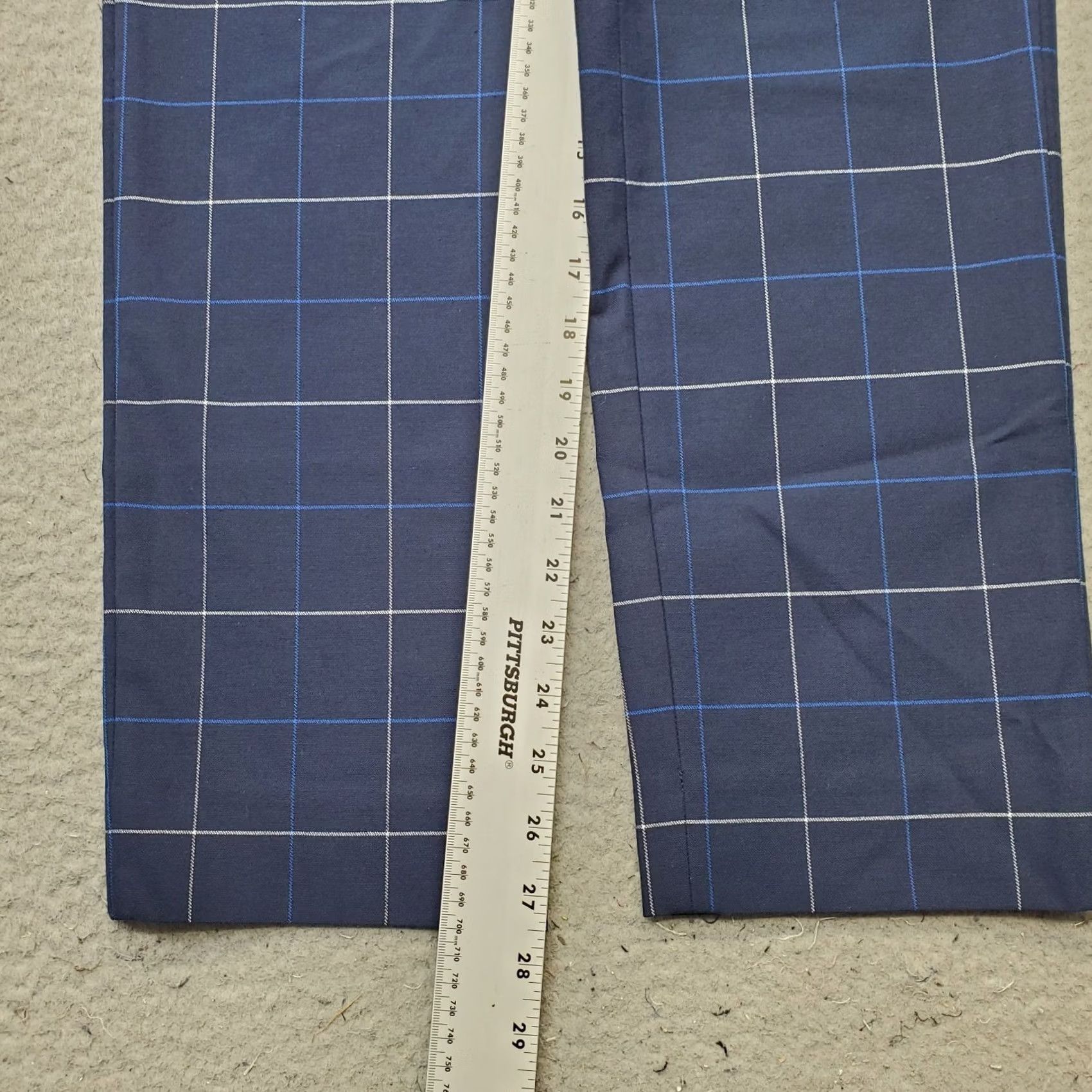Banana Republic Banana Republic Sloan Dress Pants Womens Size 10 Multi Plaid Slim Tapered Workwear Size 32" / US 10 / IT 46 - 4 Thumbnail