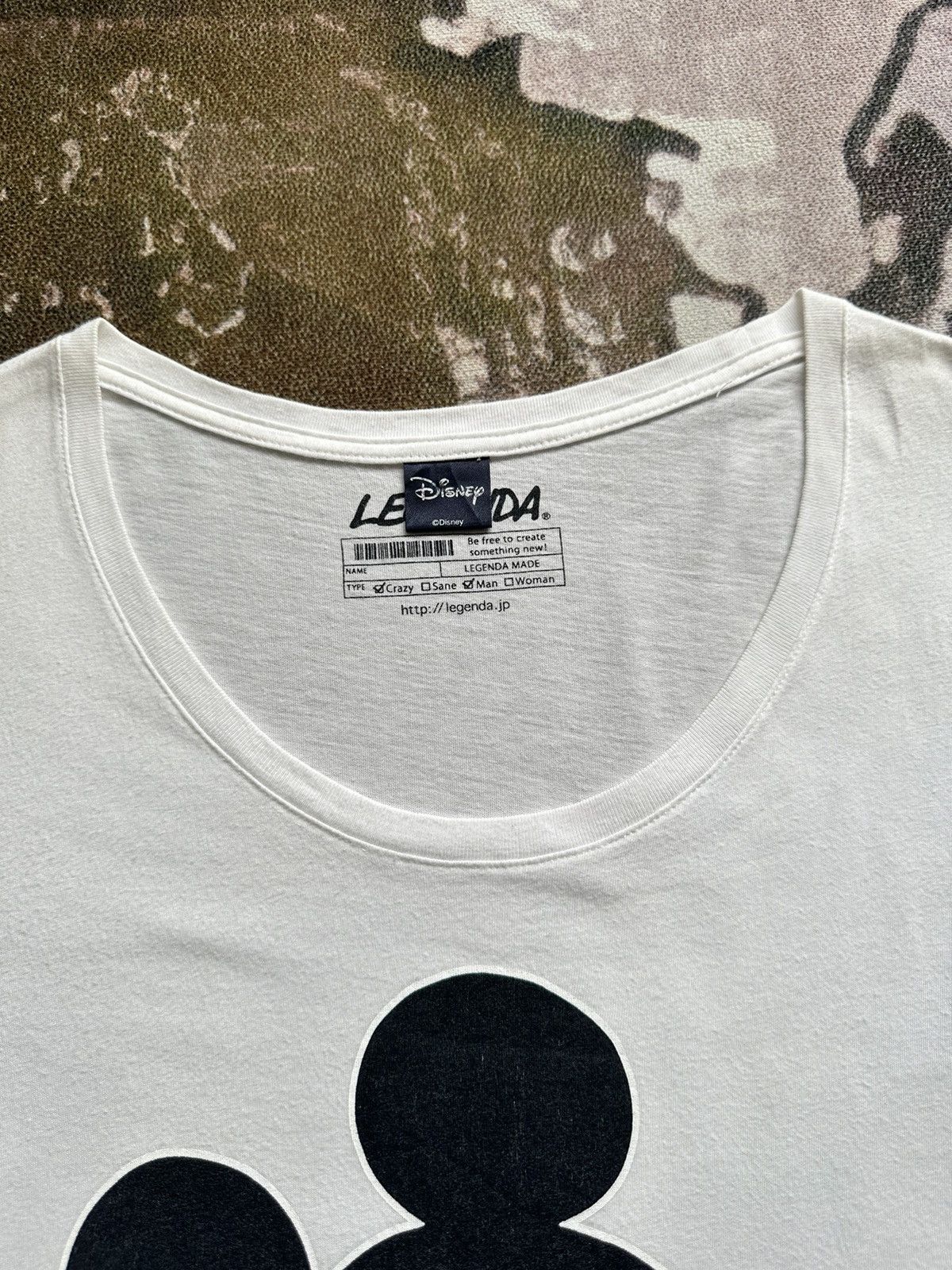 Japanese Brand LEGENDA Japan x Disney punk Anarchy tee Size US M / EU 48-50 / 2 - 4 Thumbnail